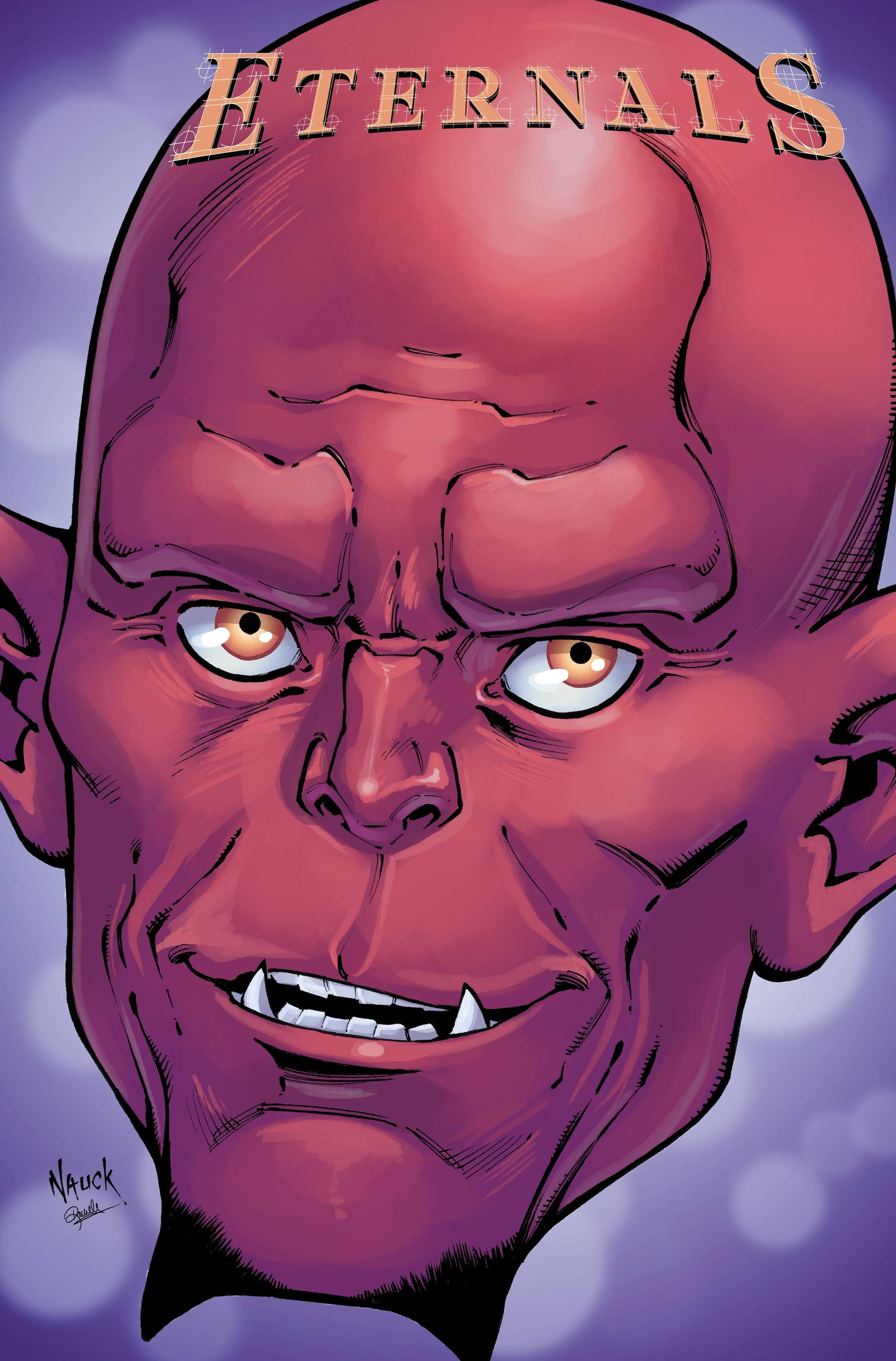 MARVEL PRH COMIC BOOK VF/NM ETERNALS #9 NAUCK HEADSHOT VAR