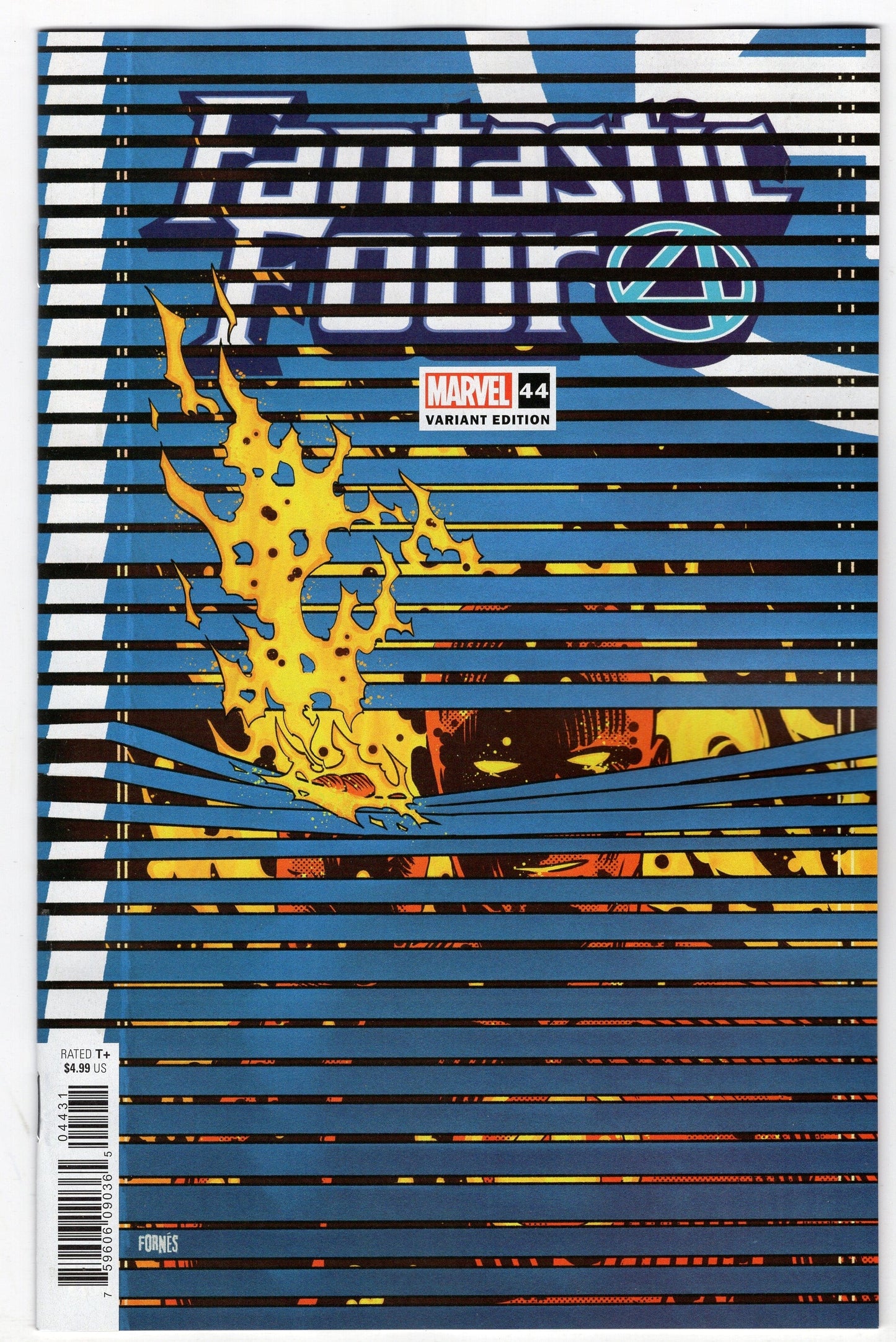 MARVEL PRH COMIC BOOK VF/NM FANTASTIC FOUR #44 FORNES WINDOW SHADES