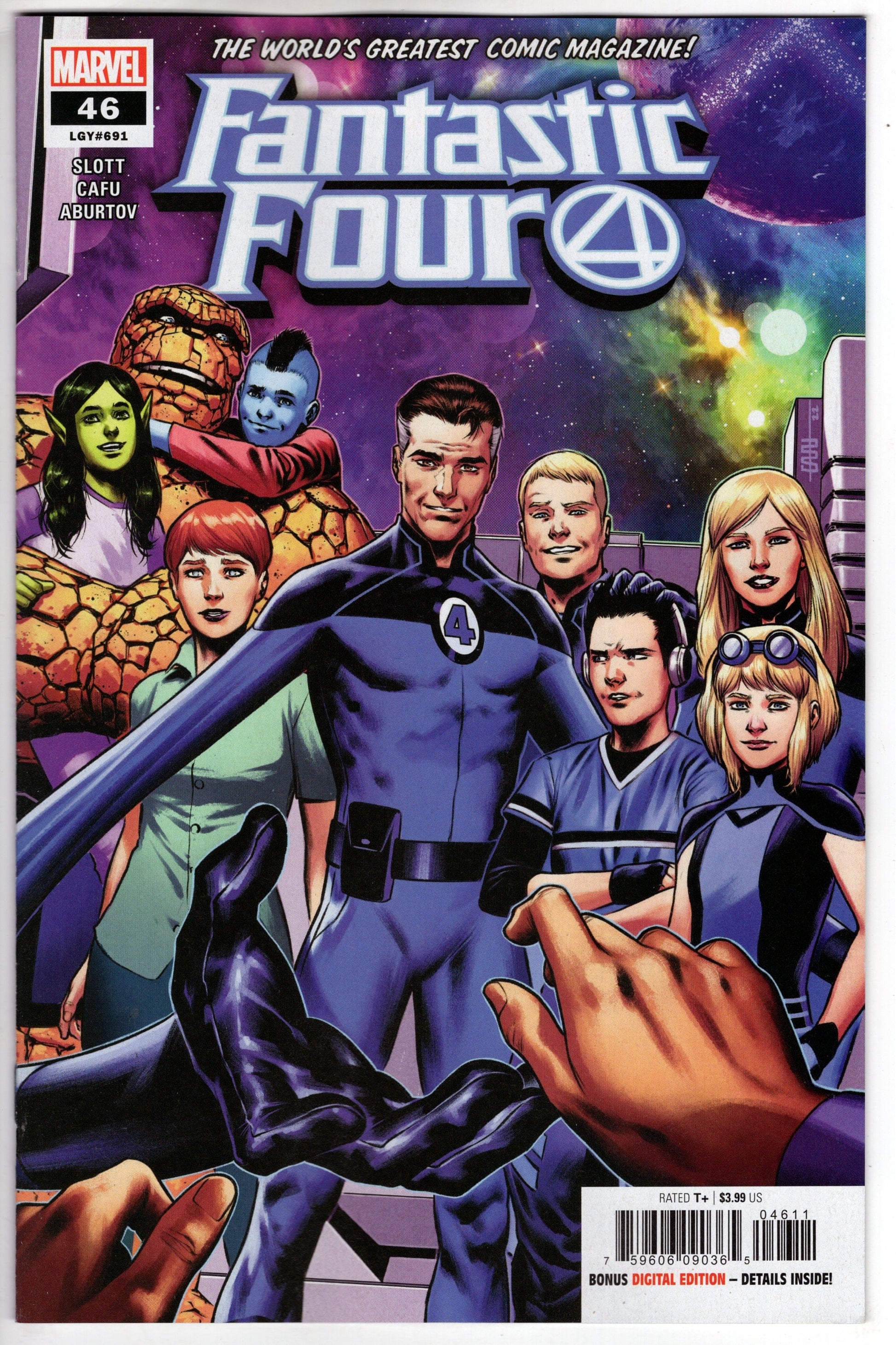 MARVEL PRH COMIC BOOK VF/NM FANTASTIC FOUR #46