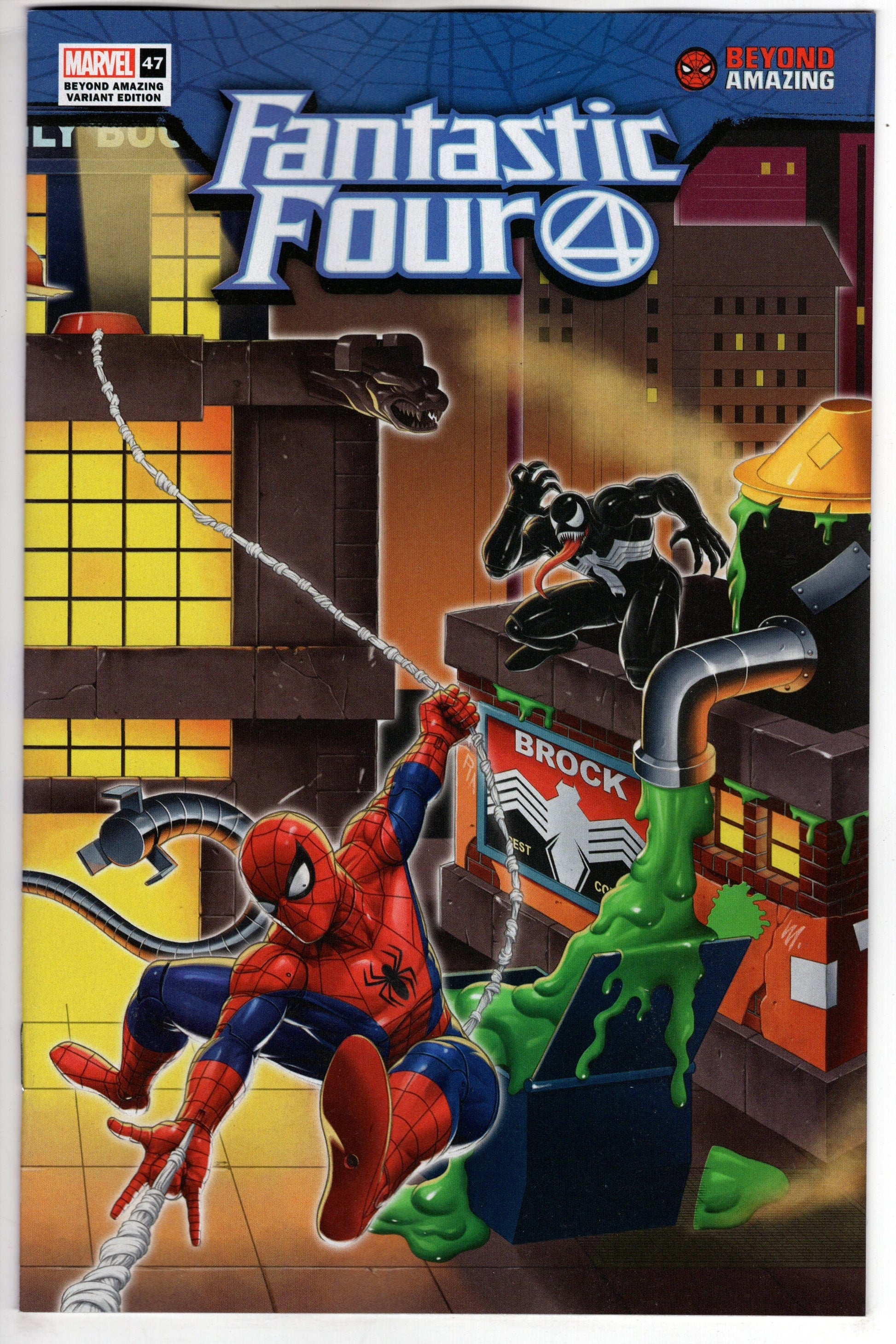 MARVEL PRH COMIC BOOK VF/NM FANTASTIC FOUR #47 CHRISTOPHER BEYOND AMAZING SPIDER-MAN VARIANT