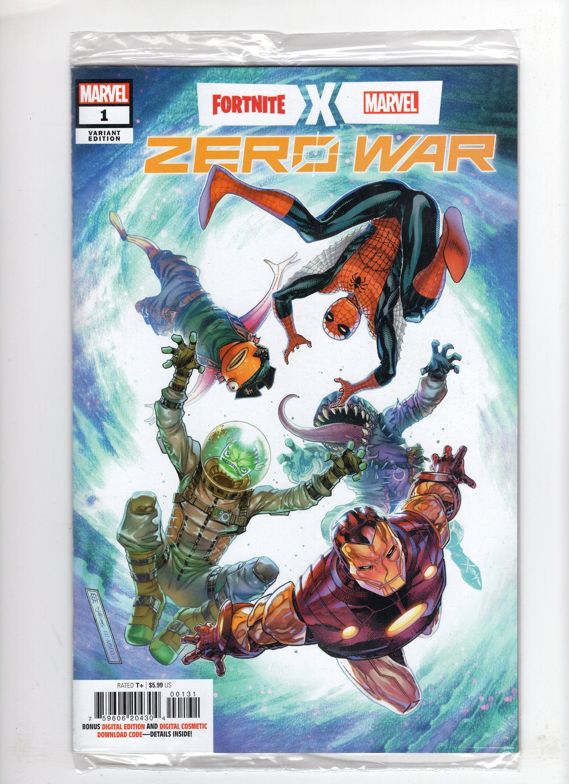 MARVEL PRH COMIC BOOK VF/NM FORTNITE X MARVEL ZERO WAR #1 (OF 5) 25 COPY INCV JIM CHEUNG