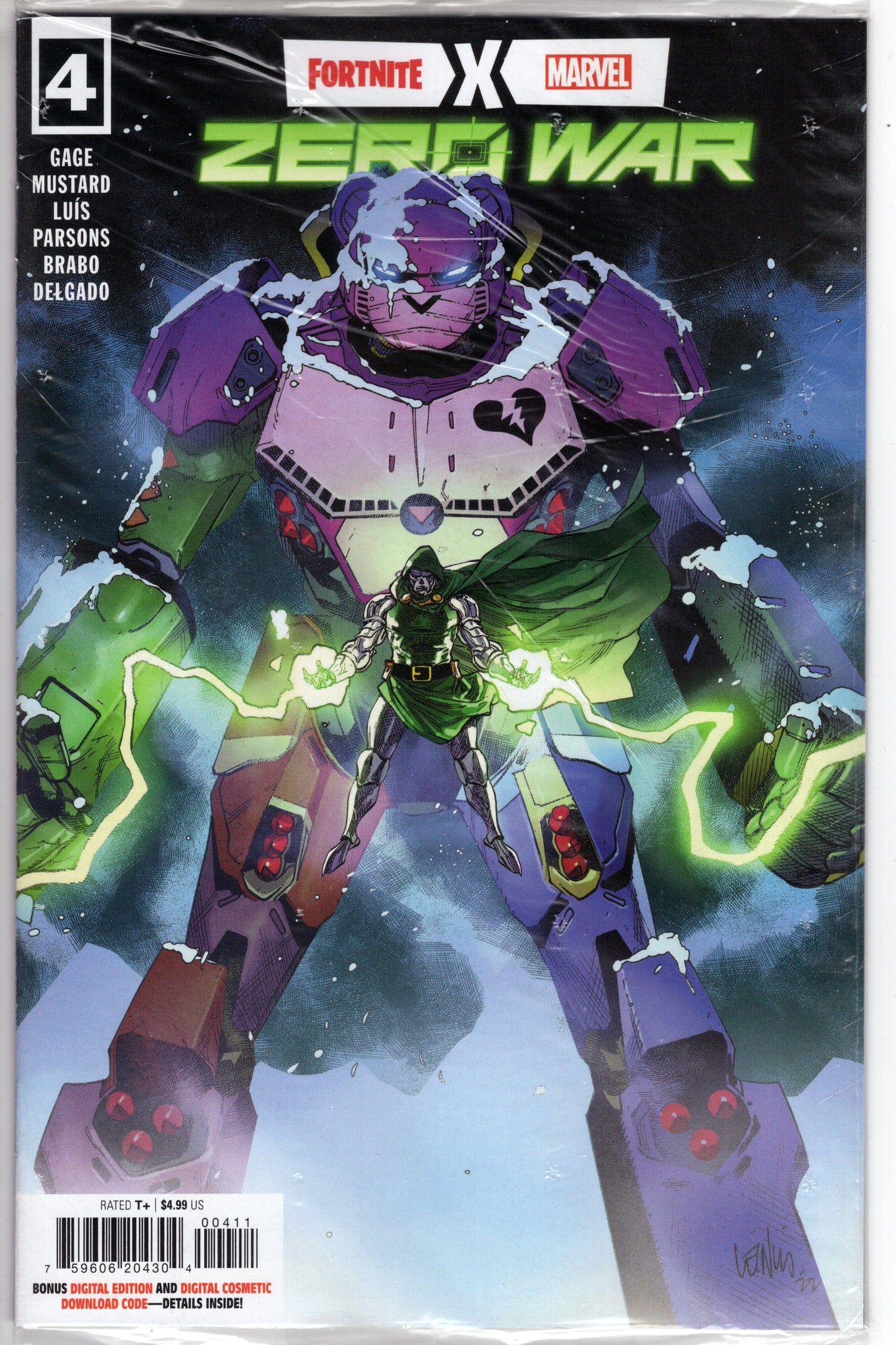 MARVEL PRH COMIC BOOK VF/NM FORTNITE X MARVEL ZERO WAR #4 (OF 5)