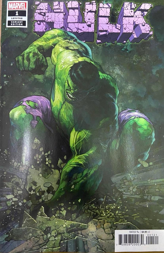 MARVEL PRH COMIC BOOK VF/NM HULK #1 BIANCHI VAR