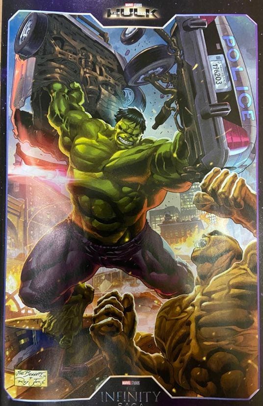 MARVEL PRH COMIC BOOK VF/NM HULK #1 INFINITY SAGA PHASE 1 VAR