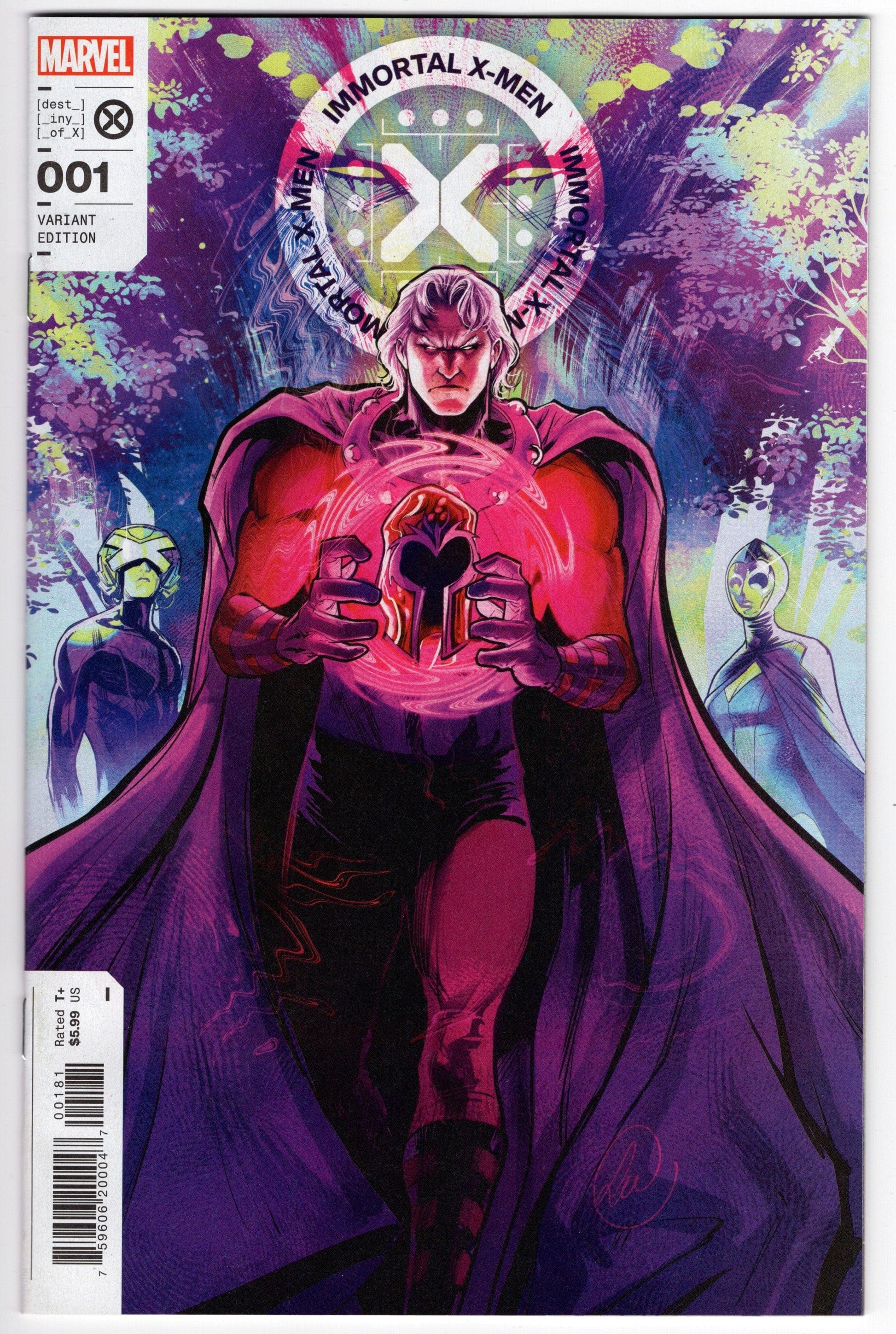 MARVEL PRH COMIC BOOK VF/NM IMMORTAL X-MEN #1 WERNECK TEASER VARIANT