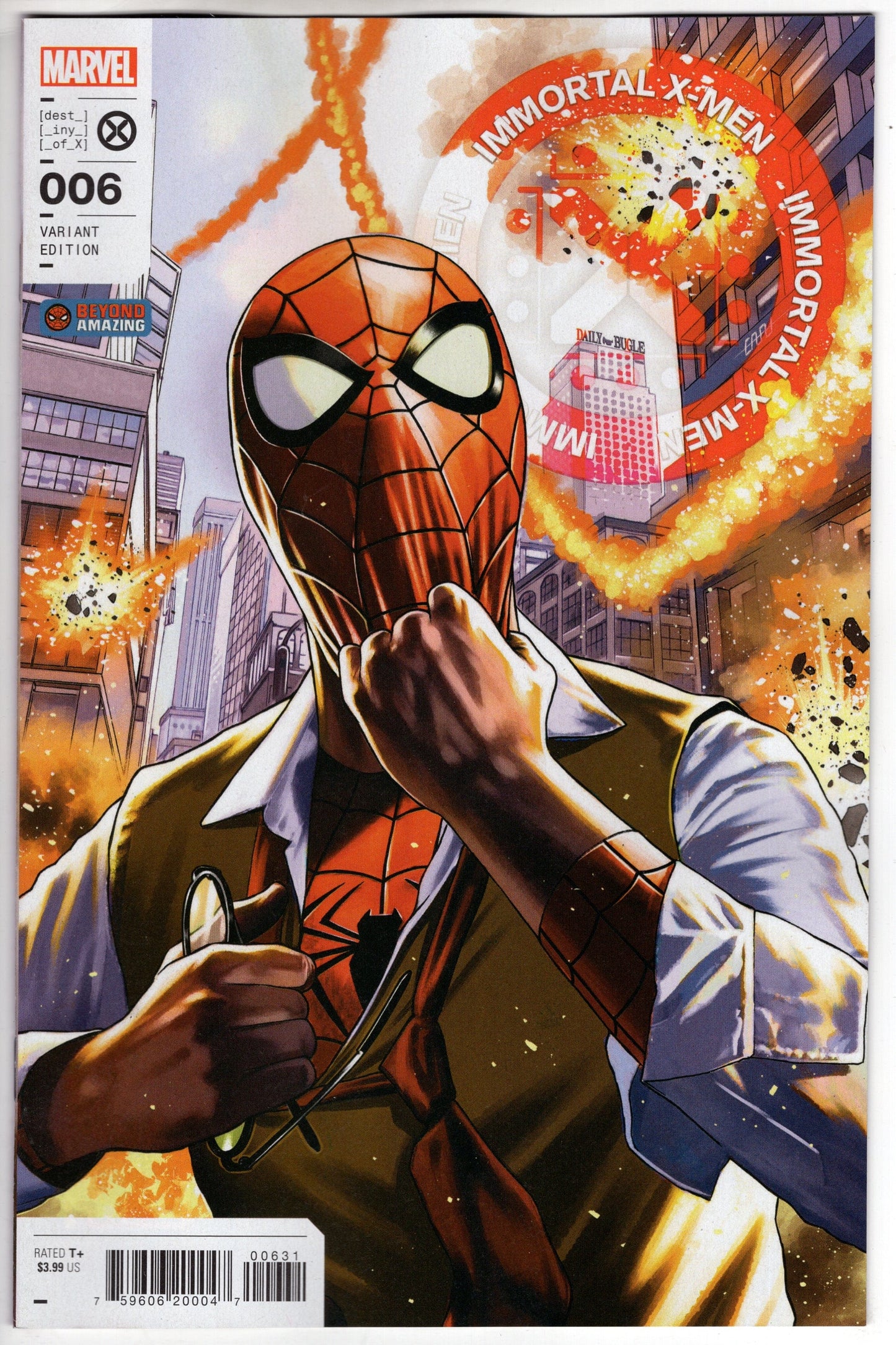 MARVEL PRH COMIC BOOK VF/NM IMMORTAL X-MEN #6 CAFU BEYOND AMAZING SPIDER-MAN VARIANT (RES)