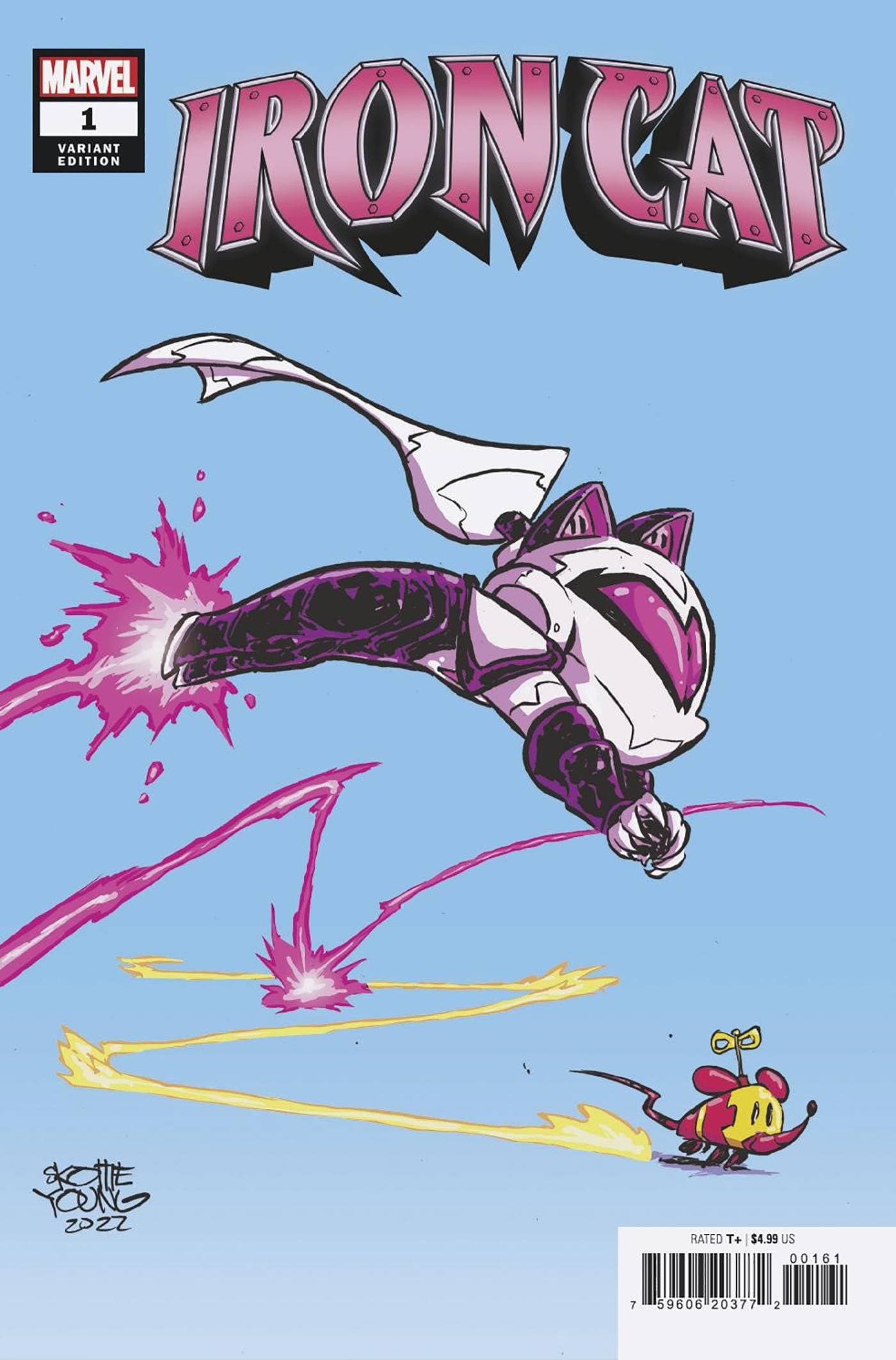 MARVEL PRH COMIC BOOK VF/NM IRON CAT #1 (OF 5) YOUNG VARIANT
