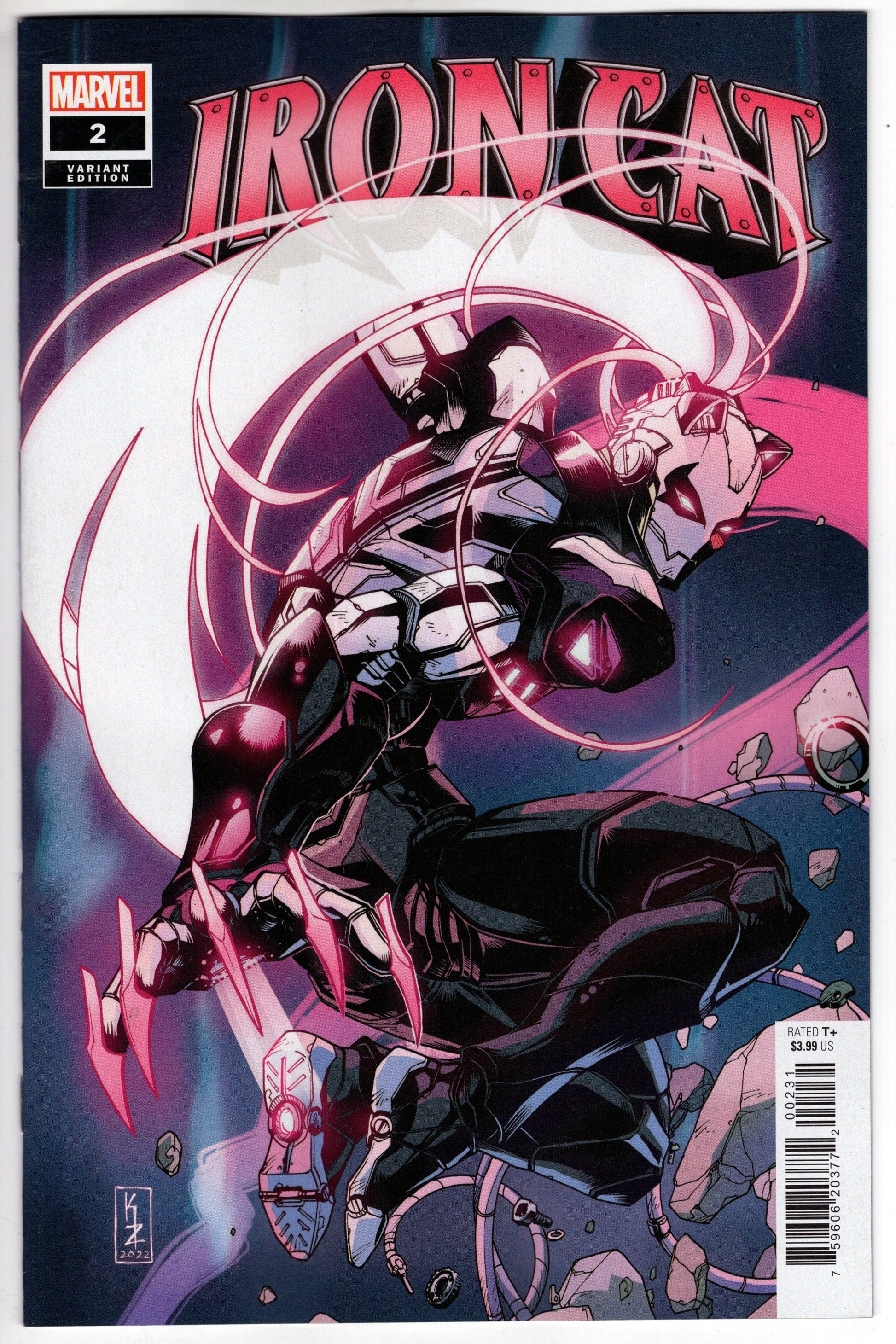 MARVEL PRH COMIC BOOK VF/NM IRON CAT #2 (OF 5) ZAMA VARIANT