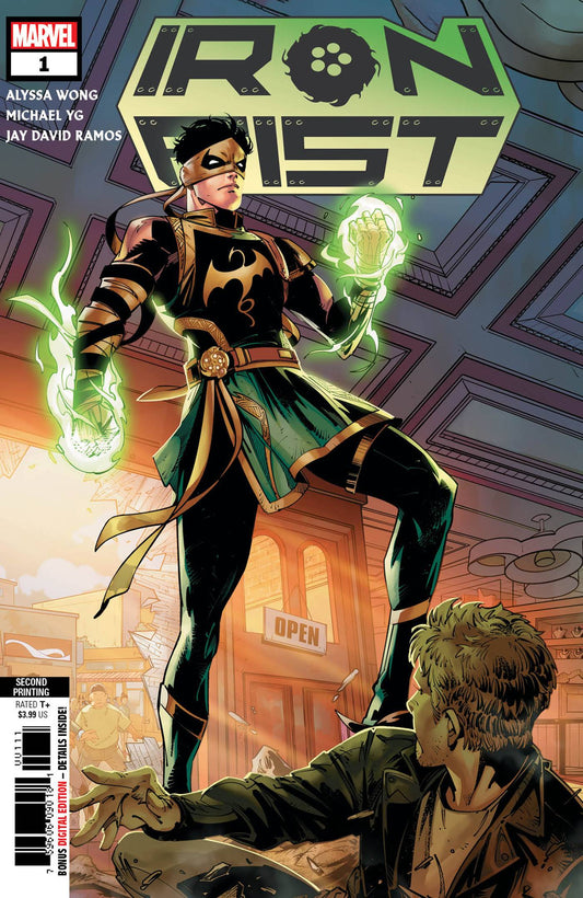 MARVEL PRH COMIC BOOK VF/NM IRON FIST #1 (OF 5) 2ND PTG MICHAEL YG VARIANT