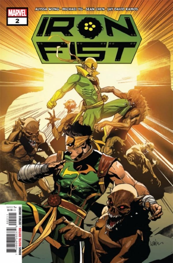 MARVEL PRH COMIC BOOK VF/NM IRON FIST #2 (OF 5)