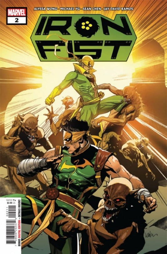 MARVEL PRH COMIC BOOK VF/NM IRON FIST #2 (OF 5)