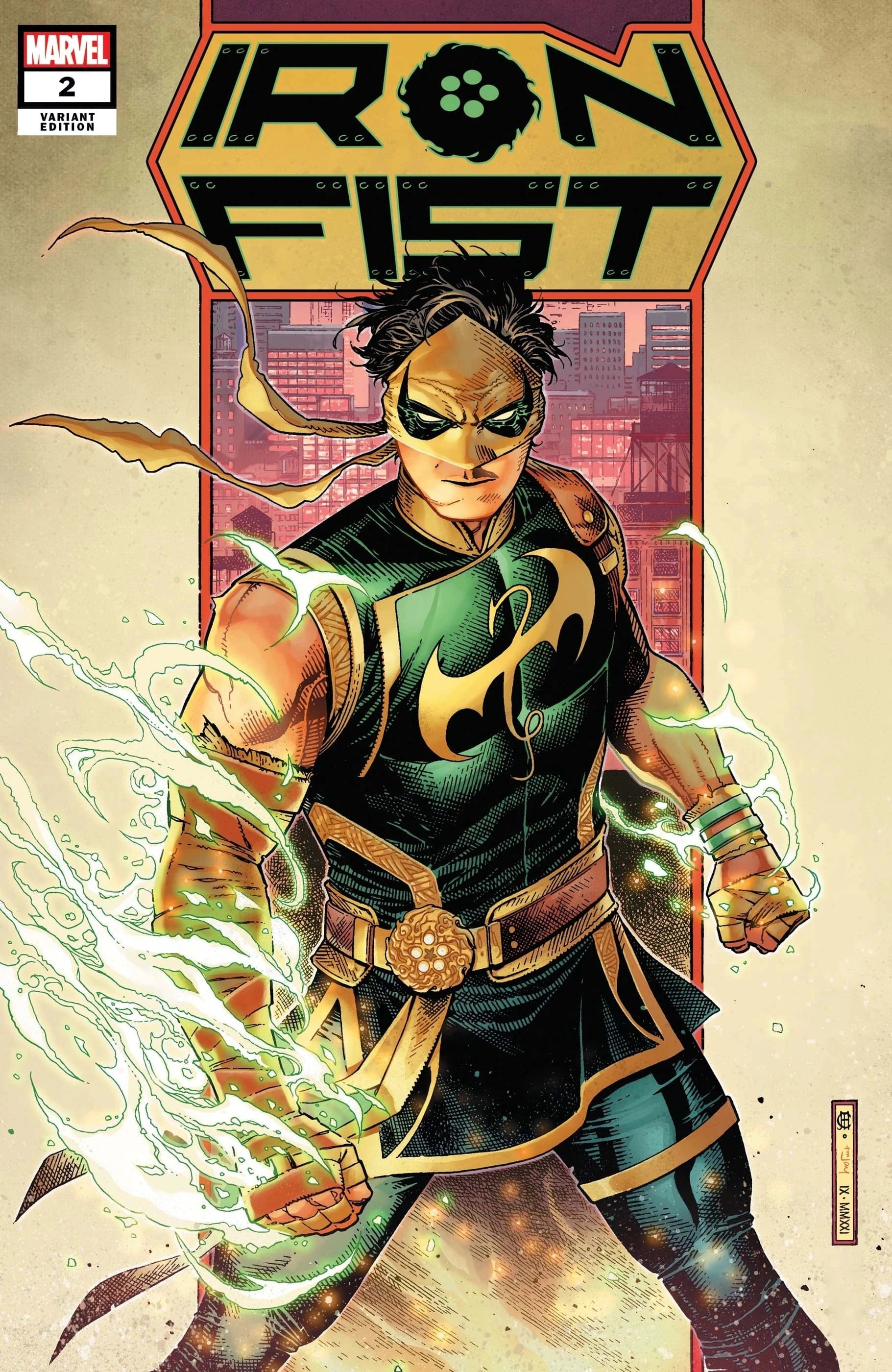 MARVEL PRH COMIC BOOK VF/NM IRON FIST #2 (OF 5) CHEUNG VARIANT