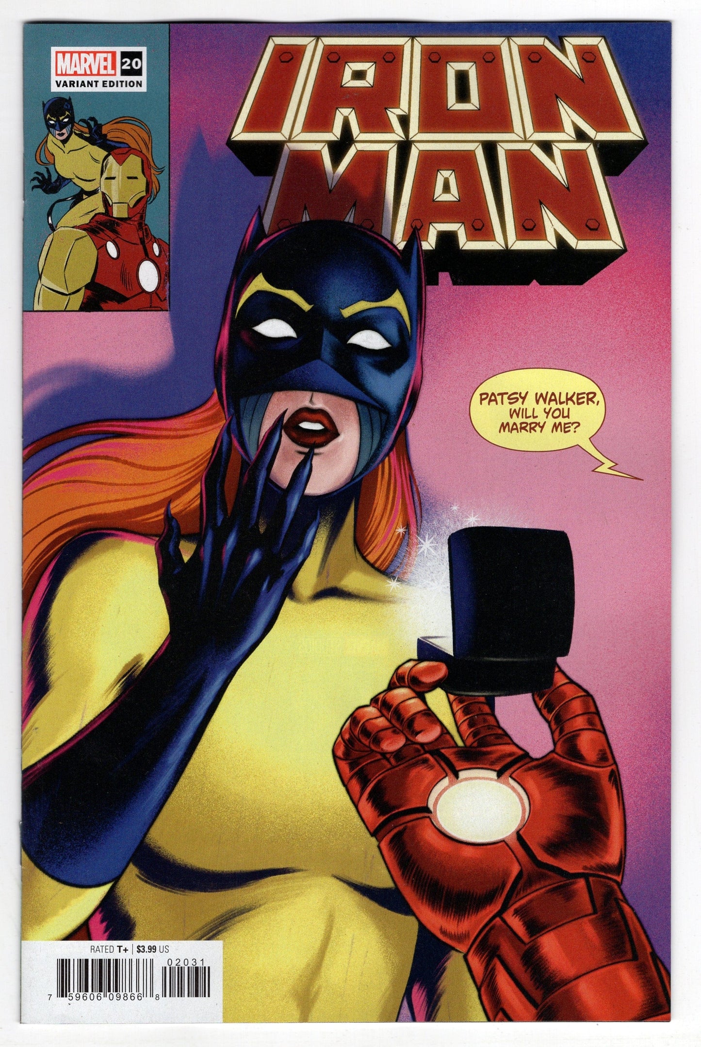 MARVEL PRH COMIC BOOK VF/NM IRON MAN #20 COLA VARIANT