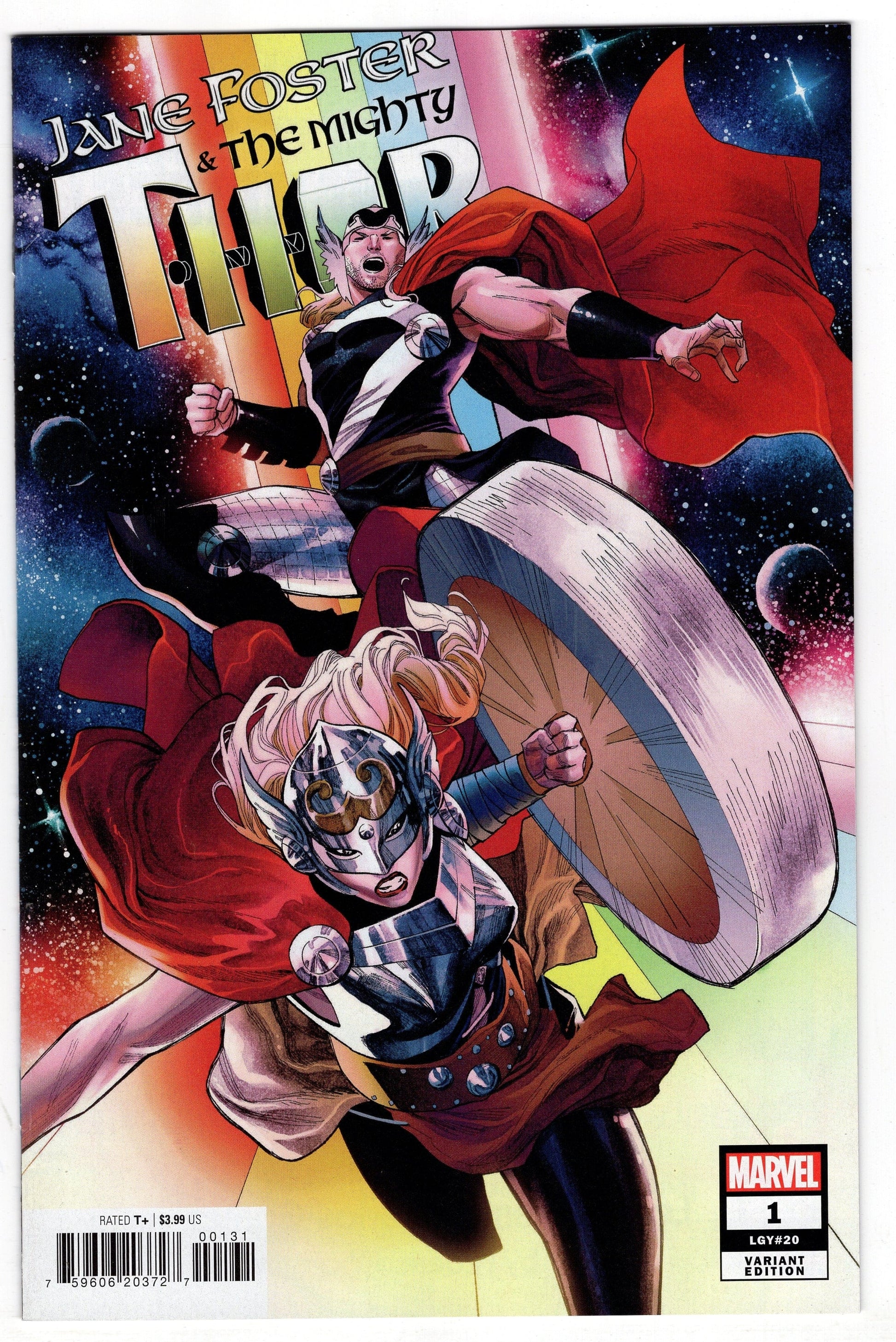 MARVEL PRH COMIC BOOK VF/NM JANE FOSTER MIGHTY THOR #1 (OF 5) 25 COPY INCV COCCOLO VARIANT