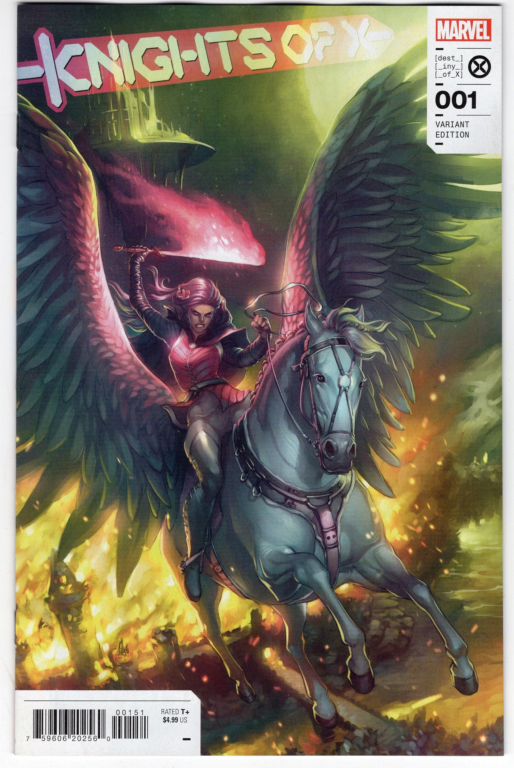 MARVEL PRH COMIC BOOK VF/NM KNIGHTS OF X #1 HETRICK VAR