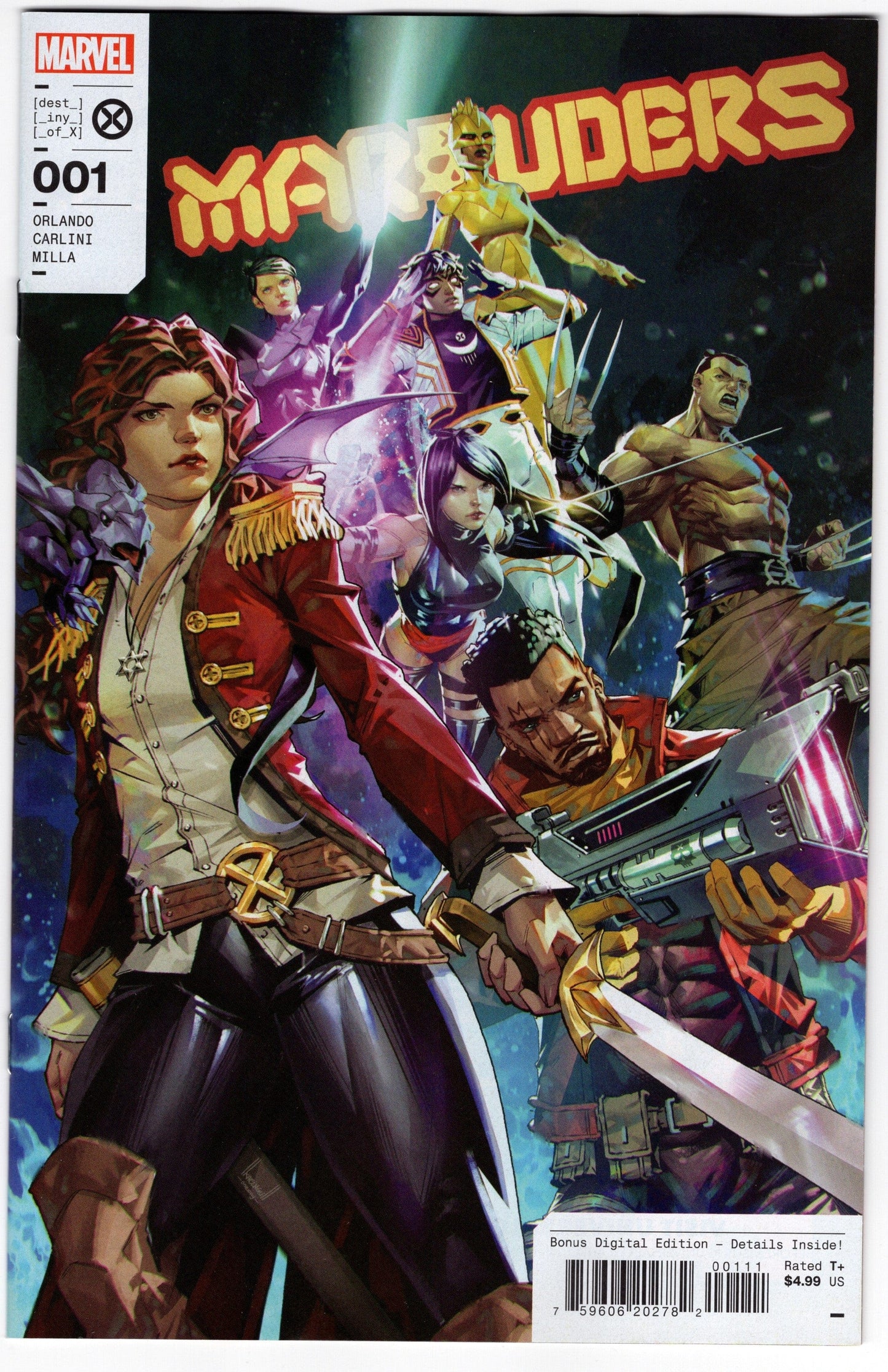 MARVEL PRH COMIC BOOK VF/NM MARAUDERS #1