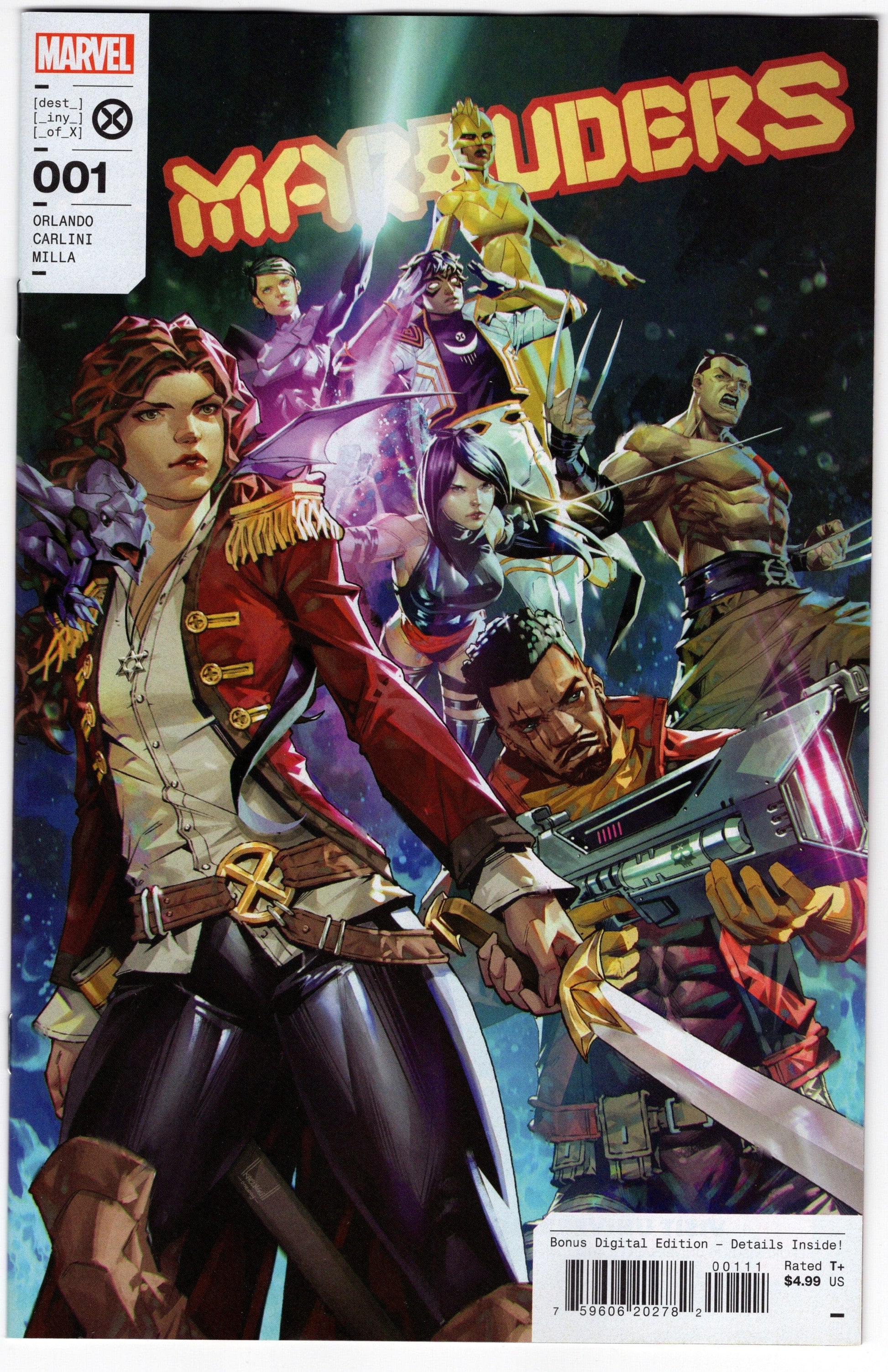 MARVEL PRH COMIC BOOK VF/NM MARAUDERS #1