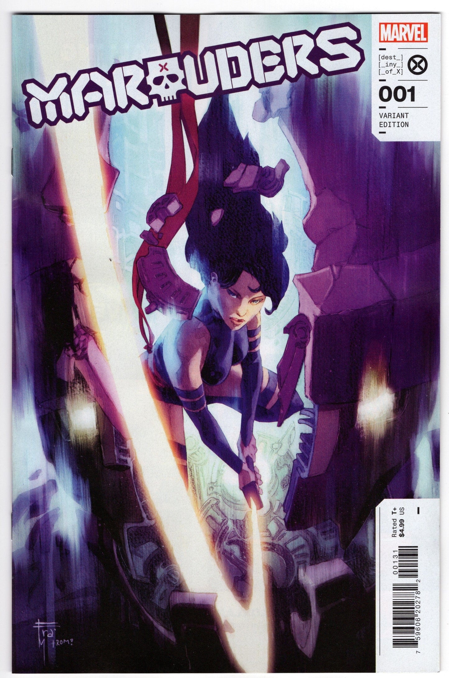 MARVEL PRH COMIC BOOK VF/NM MARAUDERS #1 MOBILI VARIANT