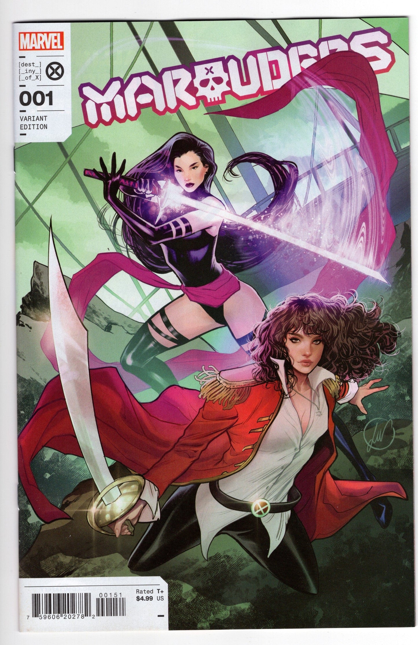 MARVEL PRH COMIC BOOK VF/NM MARAUDERS #1 WERNECK VARIANT