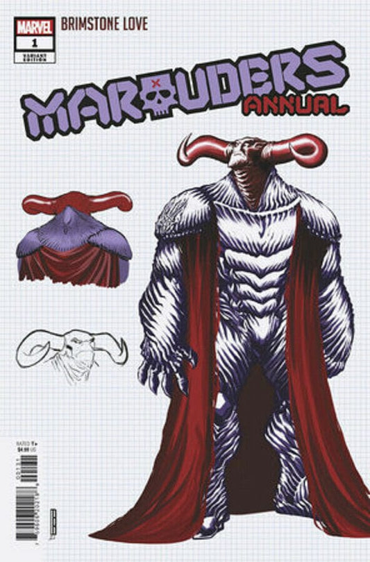 MARVEL PRH COMIC BOOK VF/NM MARAUDERS ANNUAL #1 BALDEON DESIGN VAR