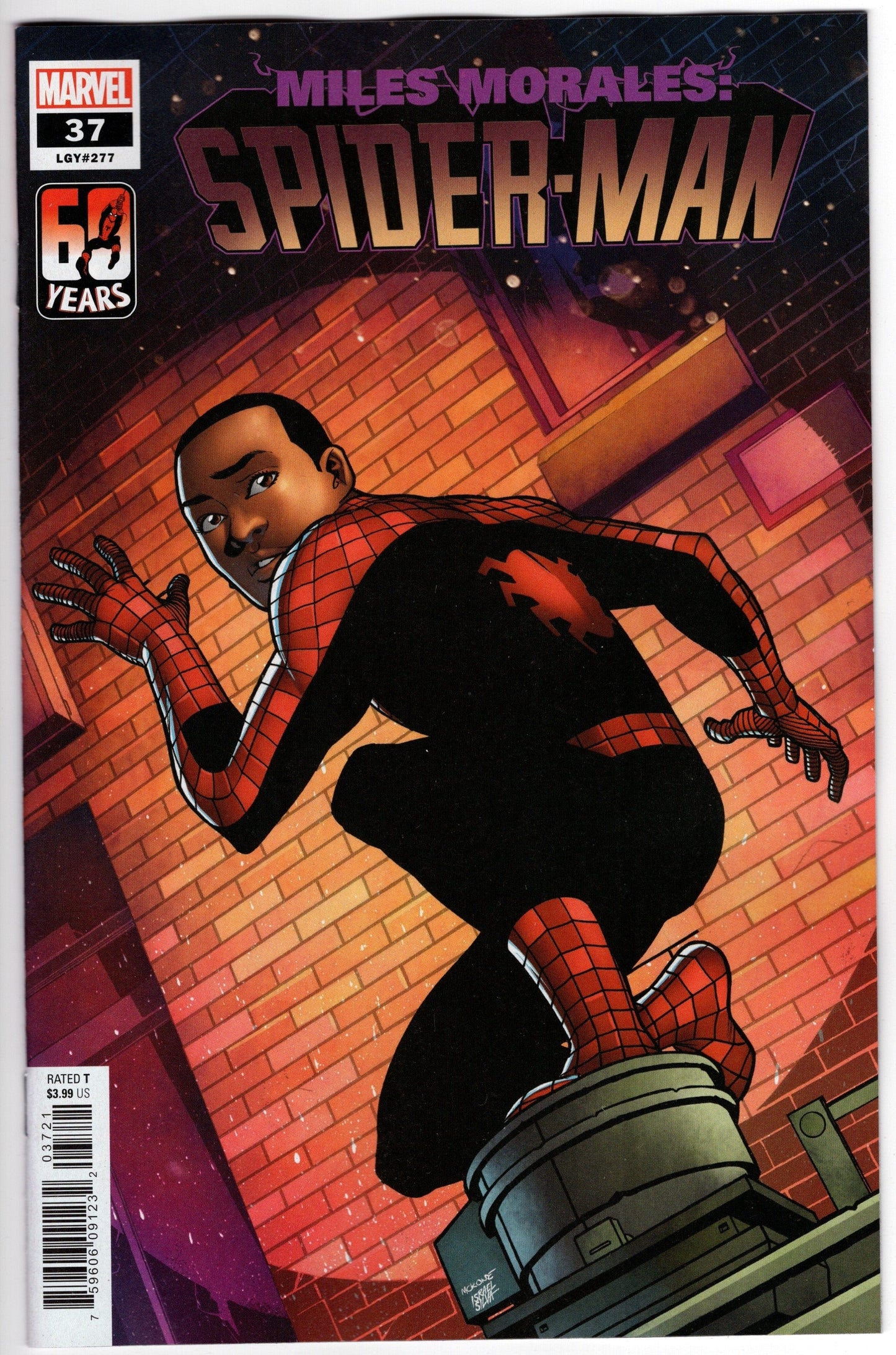 MARVEL PRH COMIC BOOK VF/NM MILES MORALES SPIDER-MAN #37 MCKONE SPIDER-MAN VARIANT