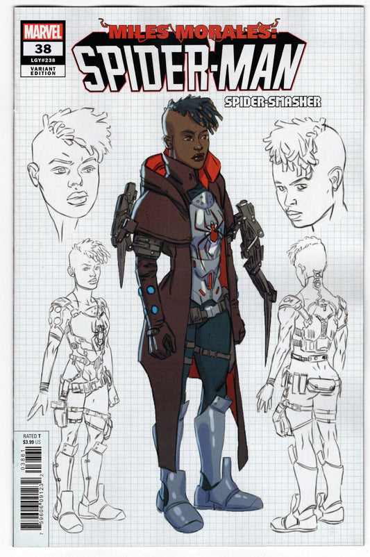 MARVEL PRH COMIC BOOK VF/NM MILES MORALES SPIDER-MAN #38 10 COPY INCV ALLEN DESIGN VARIANT