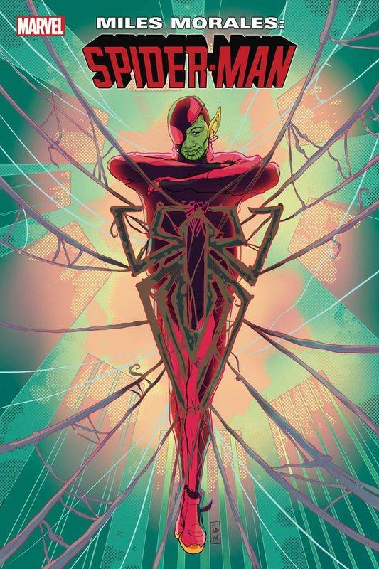 MARVEL PRH COMIC BOOK VF/NM MILES MORALES SPIDER-MAN #38 SOUZA SKRULL VARIANT