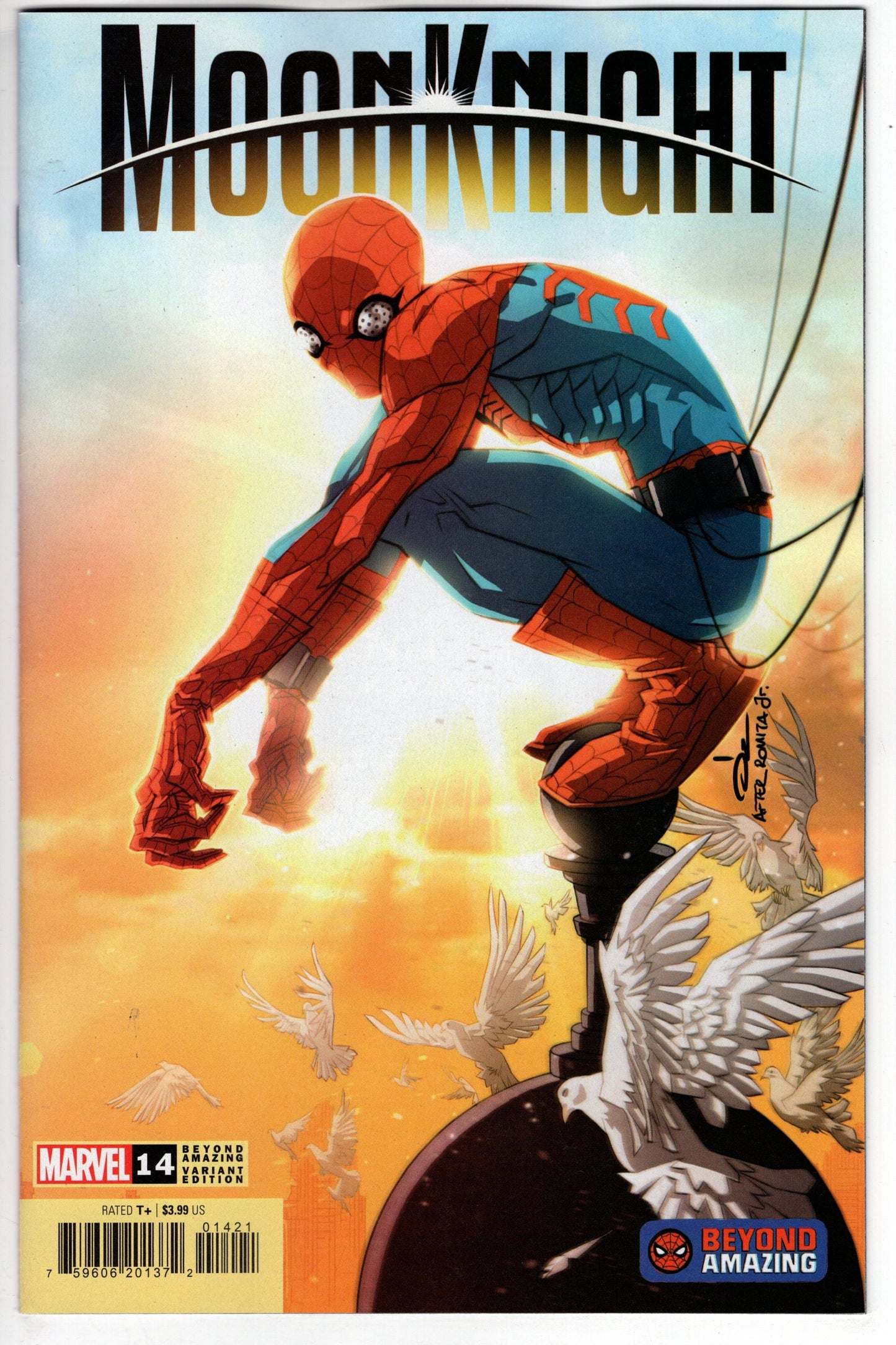MARVEL PRH COMIC BOOK VF/NM MOON KNIGHT #14 YILDIRIM BEYOND AMAZING SPIDER-MAN VARIANT