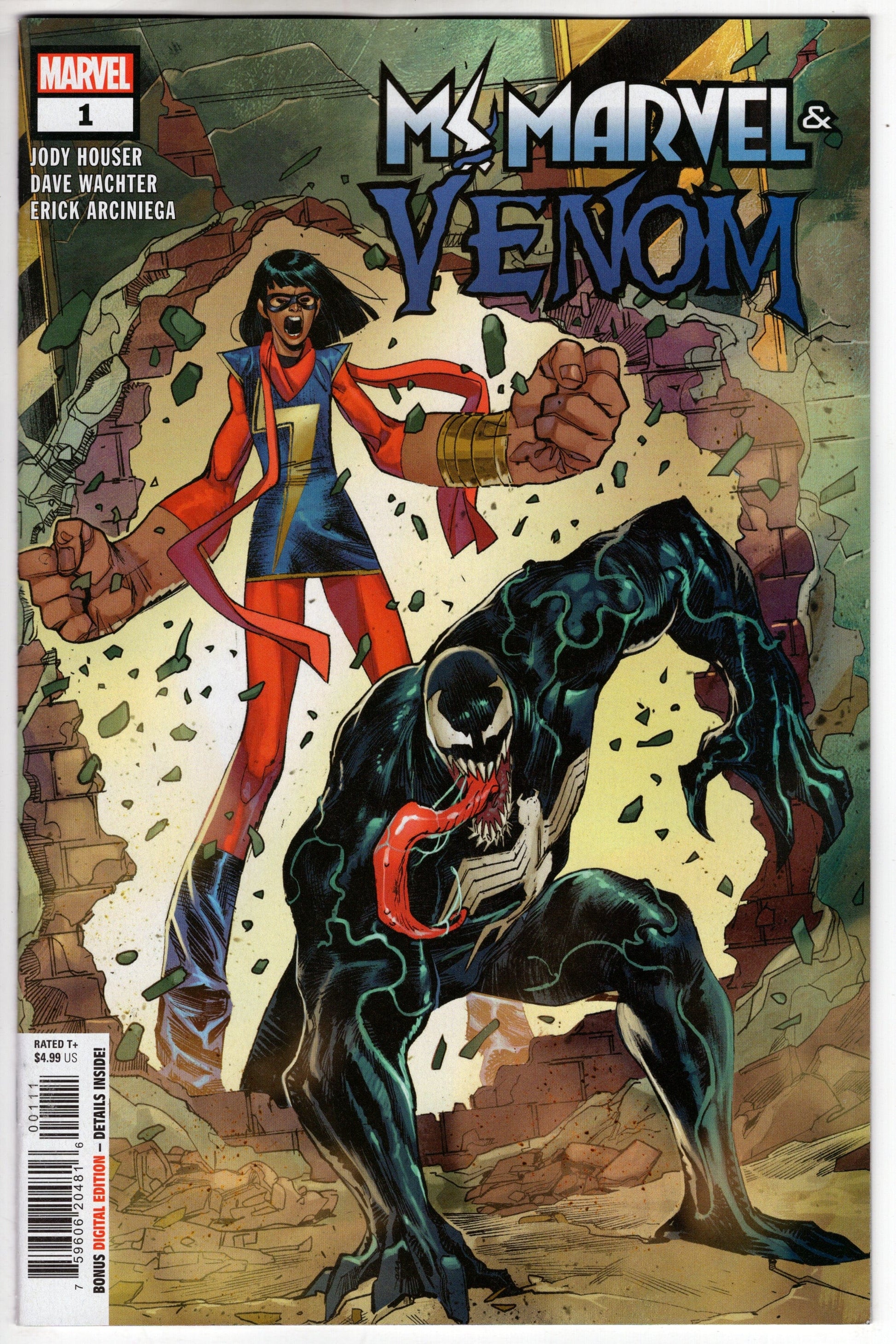 MARVEL PRH COMIC BOOK VF/NM MS MARVEL AND VENOM #1