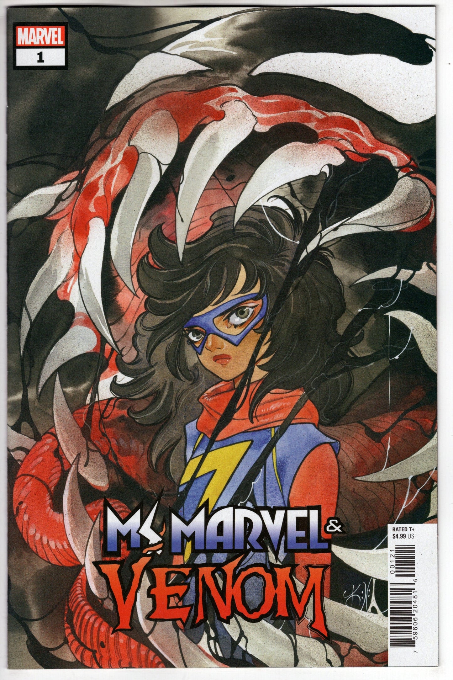 MARVEL PRH COMIC BOOK VF/NM MS MARVEL AND VENOM #1 MOMOKO VARIANT