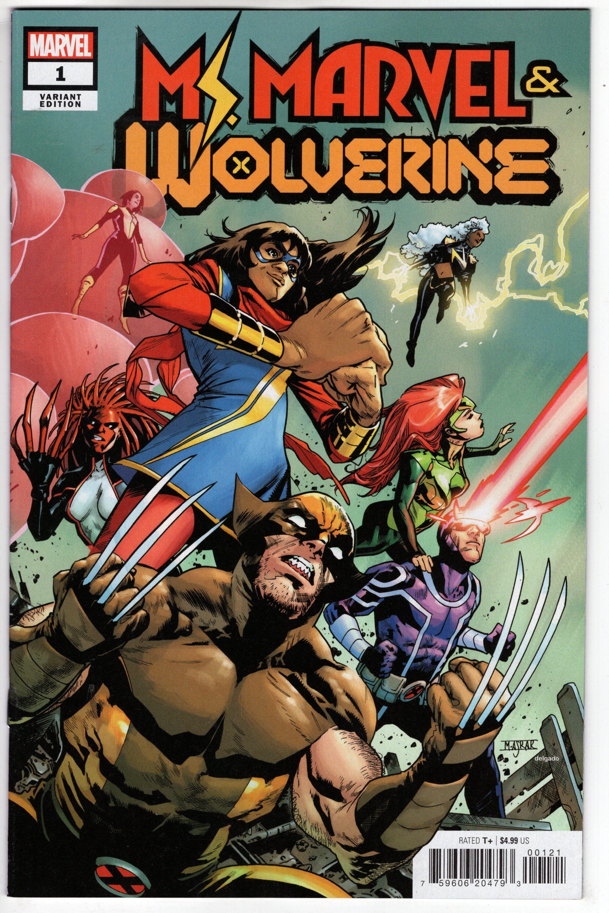 MARVEL PRH COMIC BOOK VF/NM MS MARVEL WOLVERINE #1 ASRAR VARIANT