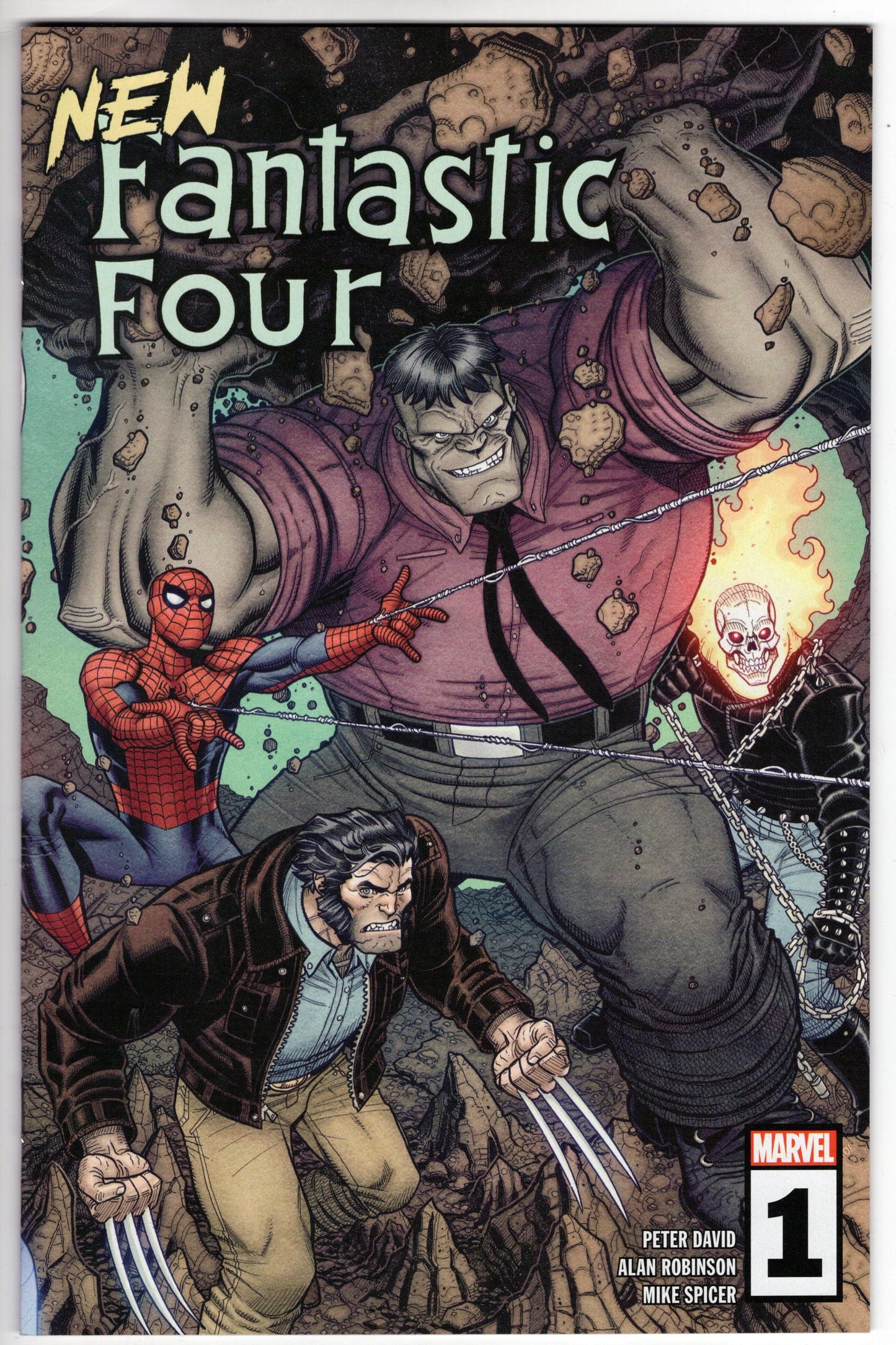 MARVEL PRH COMIC BOOK VF/NM NEW FANTASTIC FOUR #1 (OF 5)