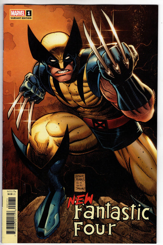 MARVEL PRH COMIC BOOK VF/NM NEW FANTASTIC FOUR #1 (OF 5) ADAMS VARIANT