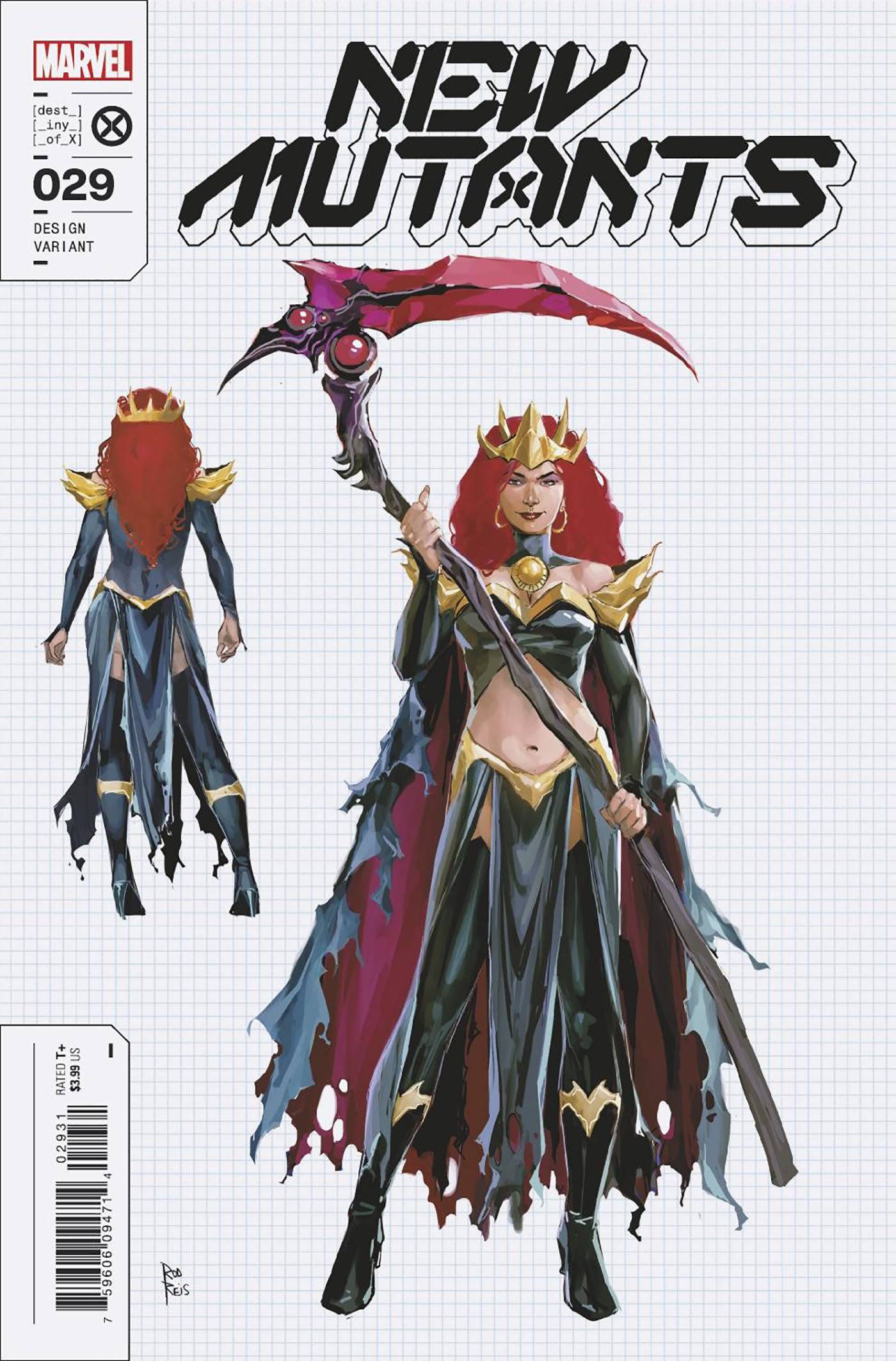 MARVEL PRH COMIC BOOK VF/NM NEW MUTANTS #29 10 COPY INCV REIS DESIGN VARIANT