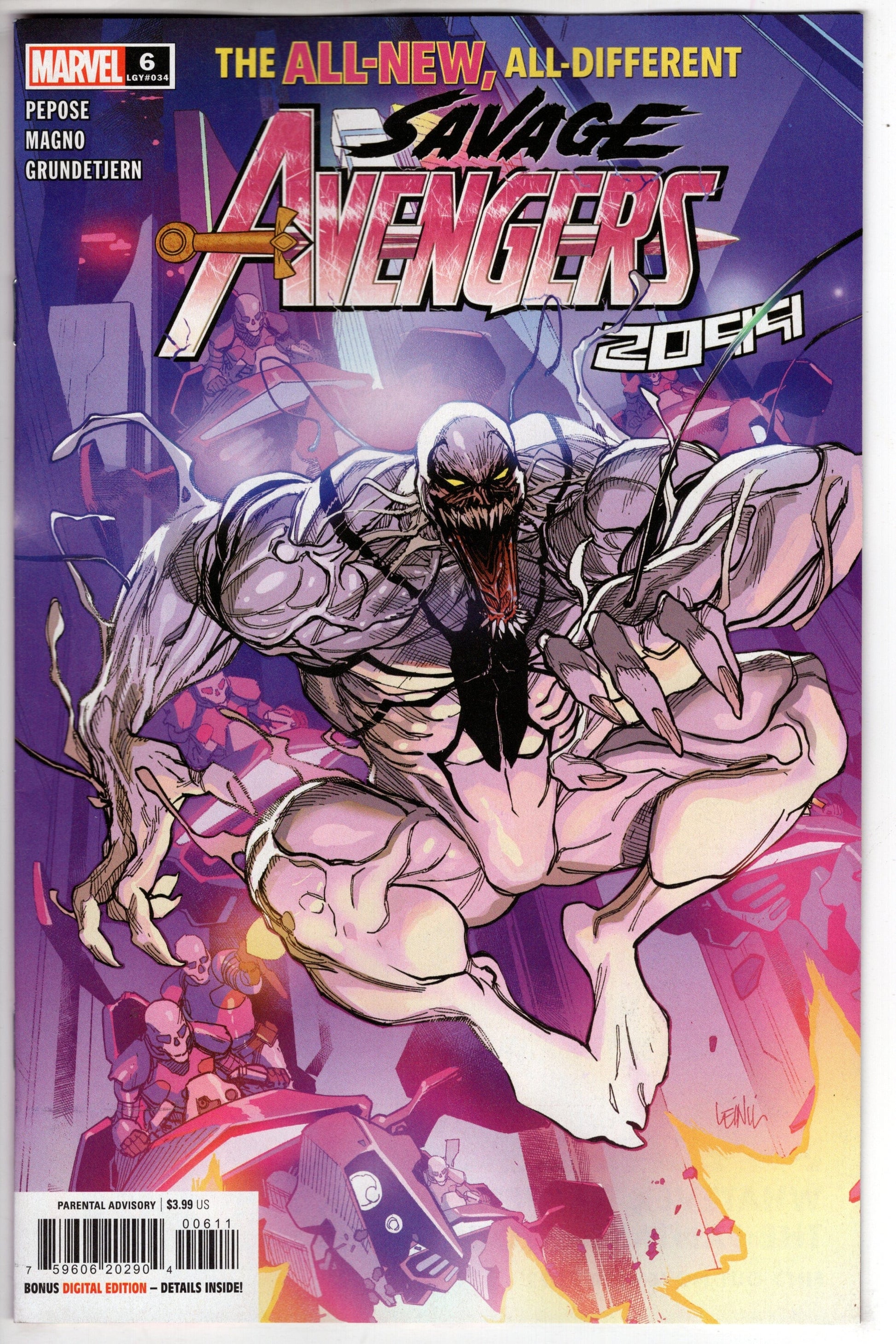 MARVEL PRH COMIC BOOK VF/NM SAVAGE AVENGERS #6