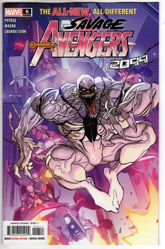 MARVEL PRH COMIC BOOK VF/NM SAVAGE AVENGERS #6