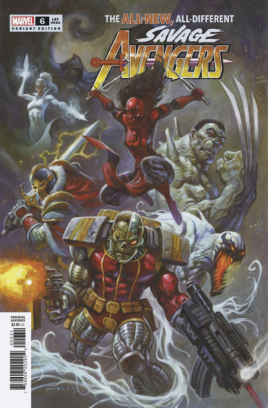 MARVEL PRH COMIC BOOK VF/NM SAVAGE AVENGERS #6 HORLEY VARIANT