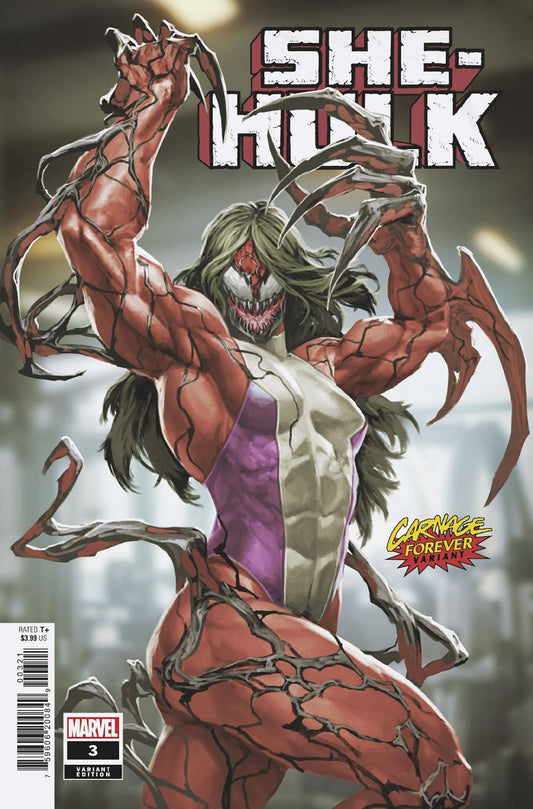 MARVEL PRH COMIC BOOK VF/NM SHE-HULK #3 SKAN CARNAGE FOREVER VARIANT