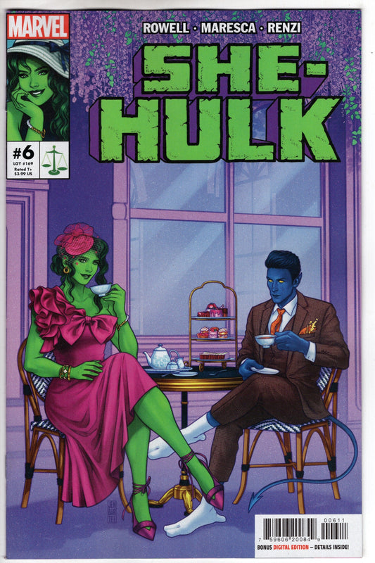 MARVEL PRH COMIC BOOK VF/NM SHE-HULK #6 (RES)
