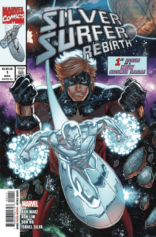 MARVEL PRH COMIC BOOK VF/NM SILVER SURFER REBIRTH #1 (OF 5)