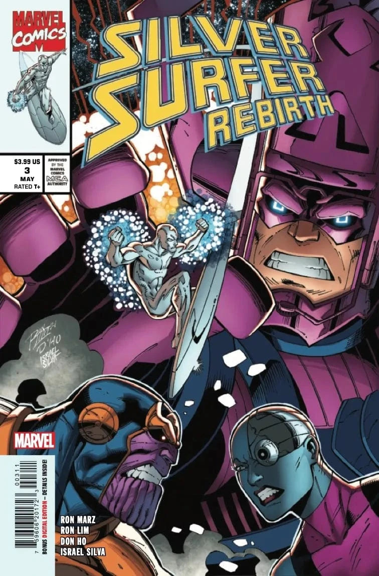 MARVEL PRH COMIC BOOK VF/NM SILVER SURFER REBIRTH #3 (OF 5)
