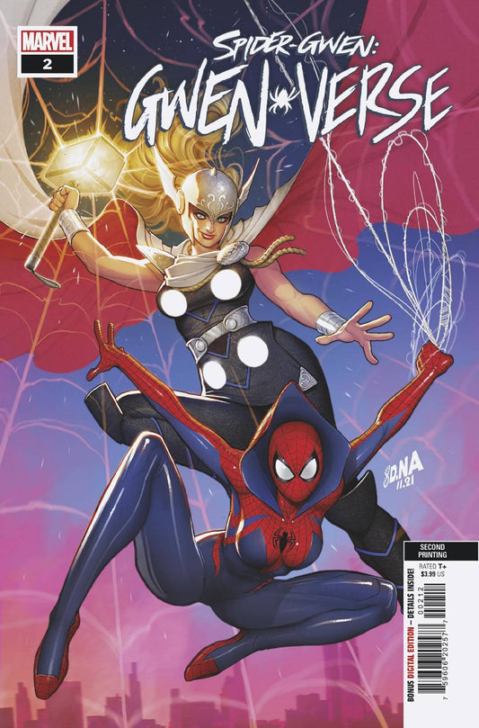 MARVEL PRH COMIC BOOK VF/NM SPIDER-GWEN GWENVERSE #2 (OF 5) 2ND PTG NAKAYAMA VARIANT