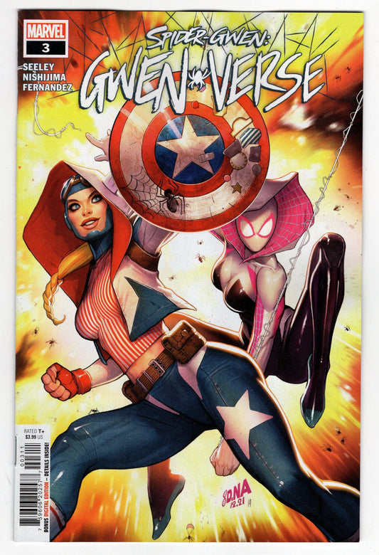 MARVEL PRH COMIC BOOK VF/NM SPIDER-GWEN GWENVERSE #3 (OF 5)