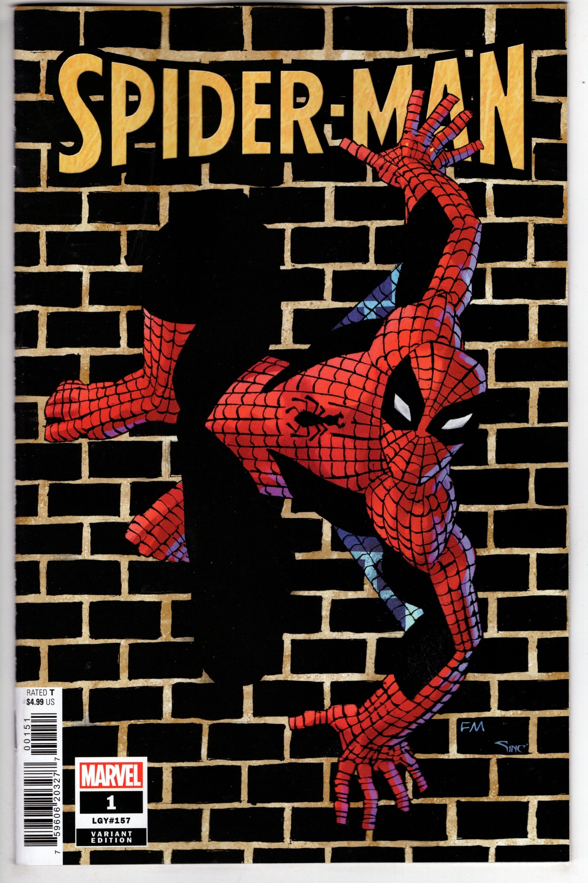 MARVEL PRH COMIC BOOK VF/NM SPIDER-MAN #1  VARIANT