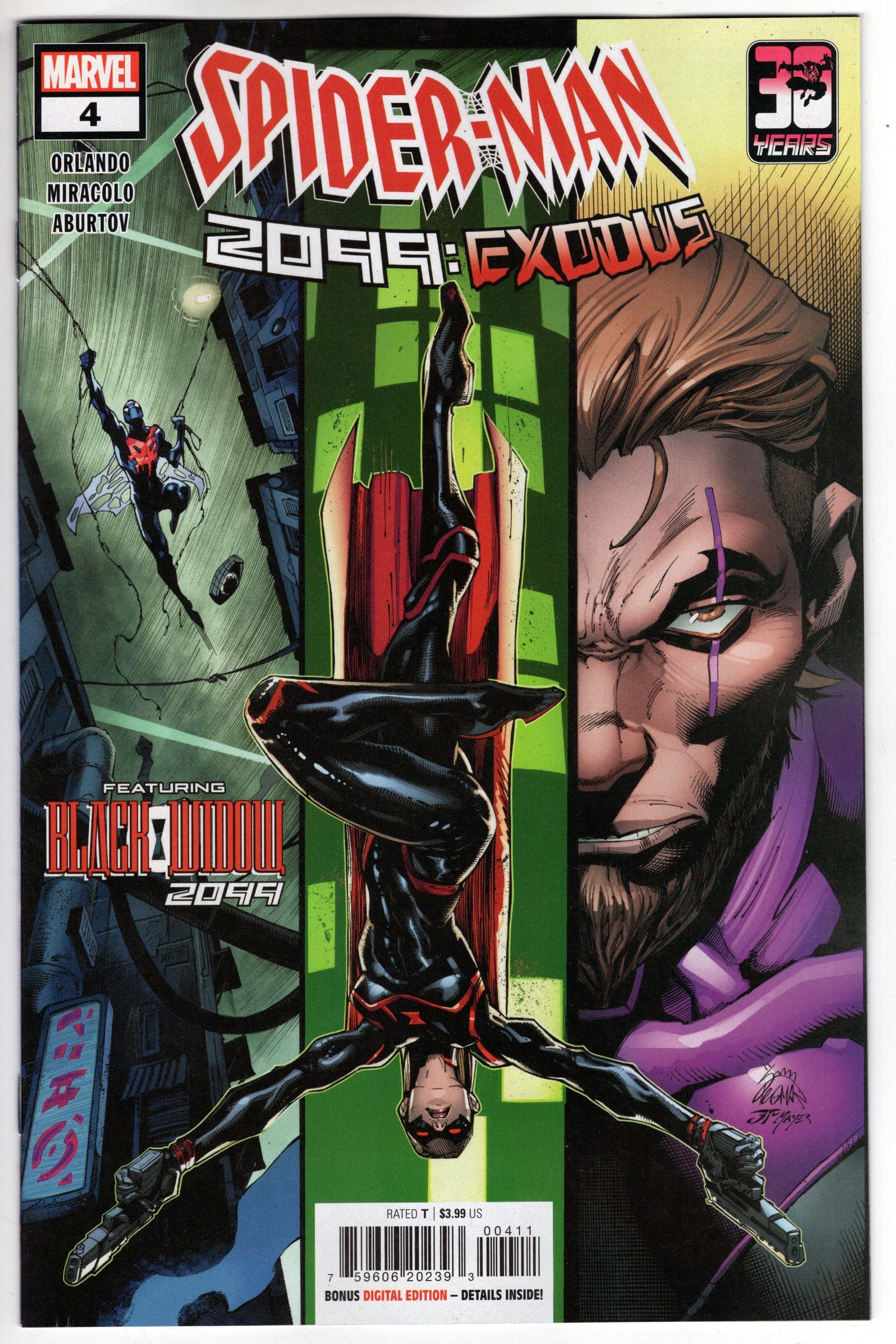 MARVEL PRH COMIC BOOK VF/NM SPIDER-MAN 2099 EXODUS #4