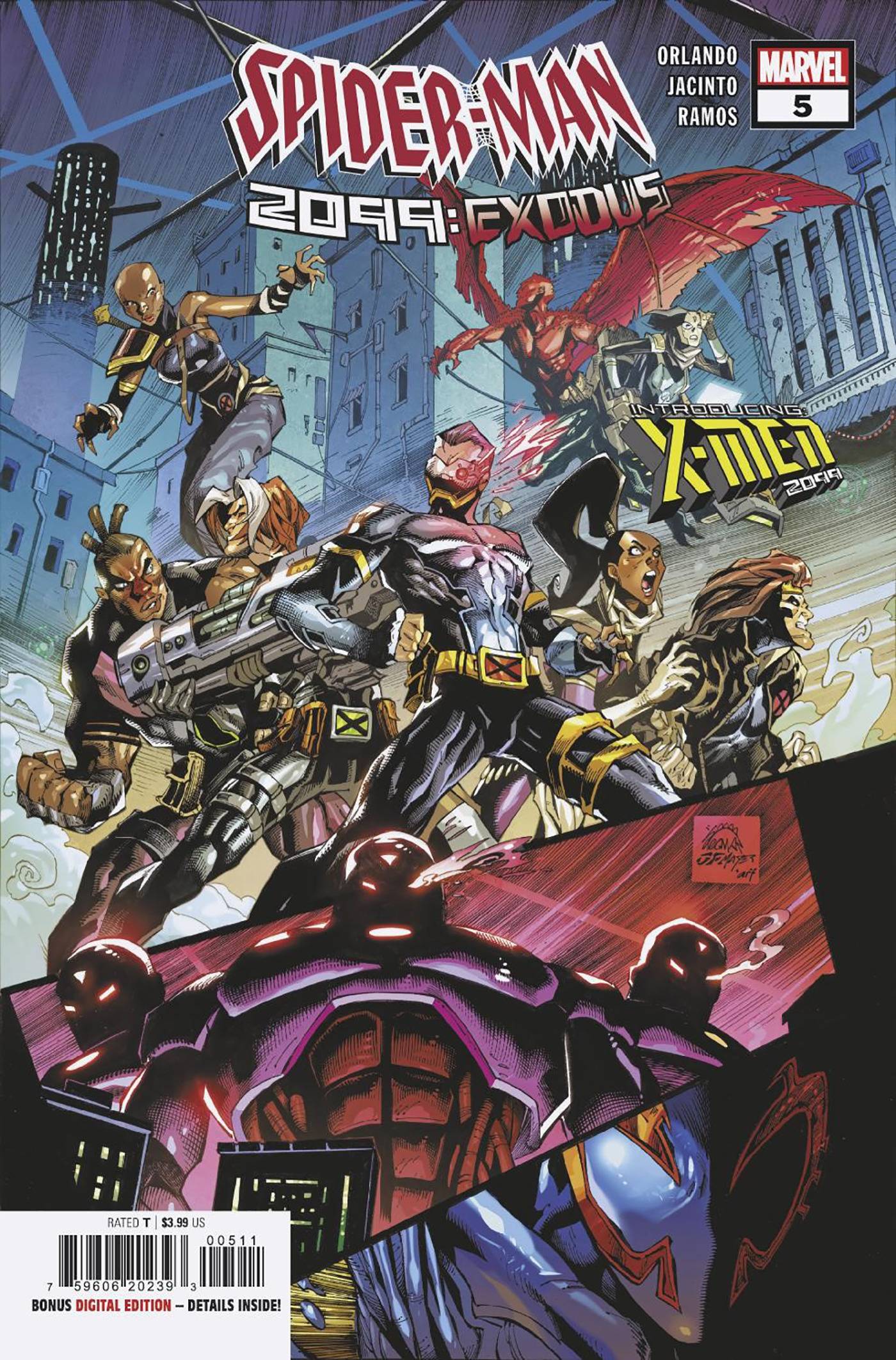 MARVEL PRH COMIC BOOK VF/NM SPIDER-MAN 2099 EXODUS #5