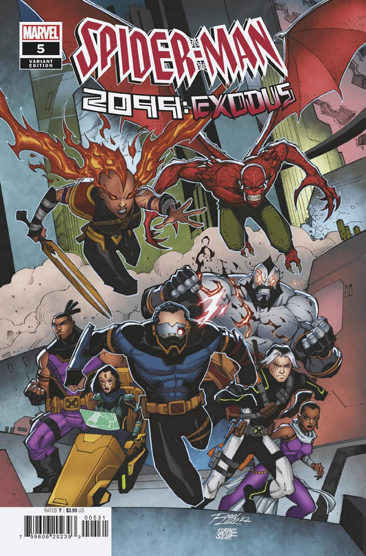 MARVEL PRH COMIC BOOK VF/NM SPIDER-MAN 2099 EXODUS #5 RON LIM CONNECTING VARIANT