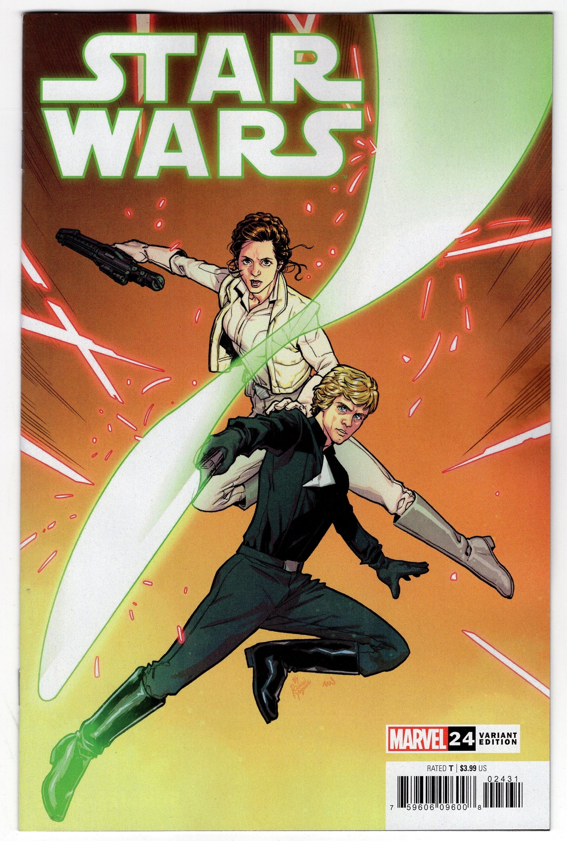 MARVEL PRH COMIC BOOK VF/NM STAR WARS #24 YAGAWA JAPANESE CREATOR VARIANT
