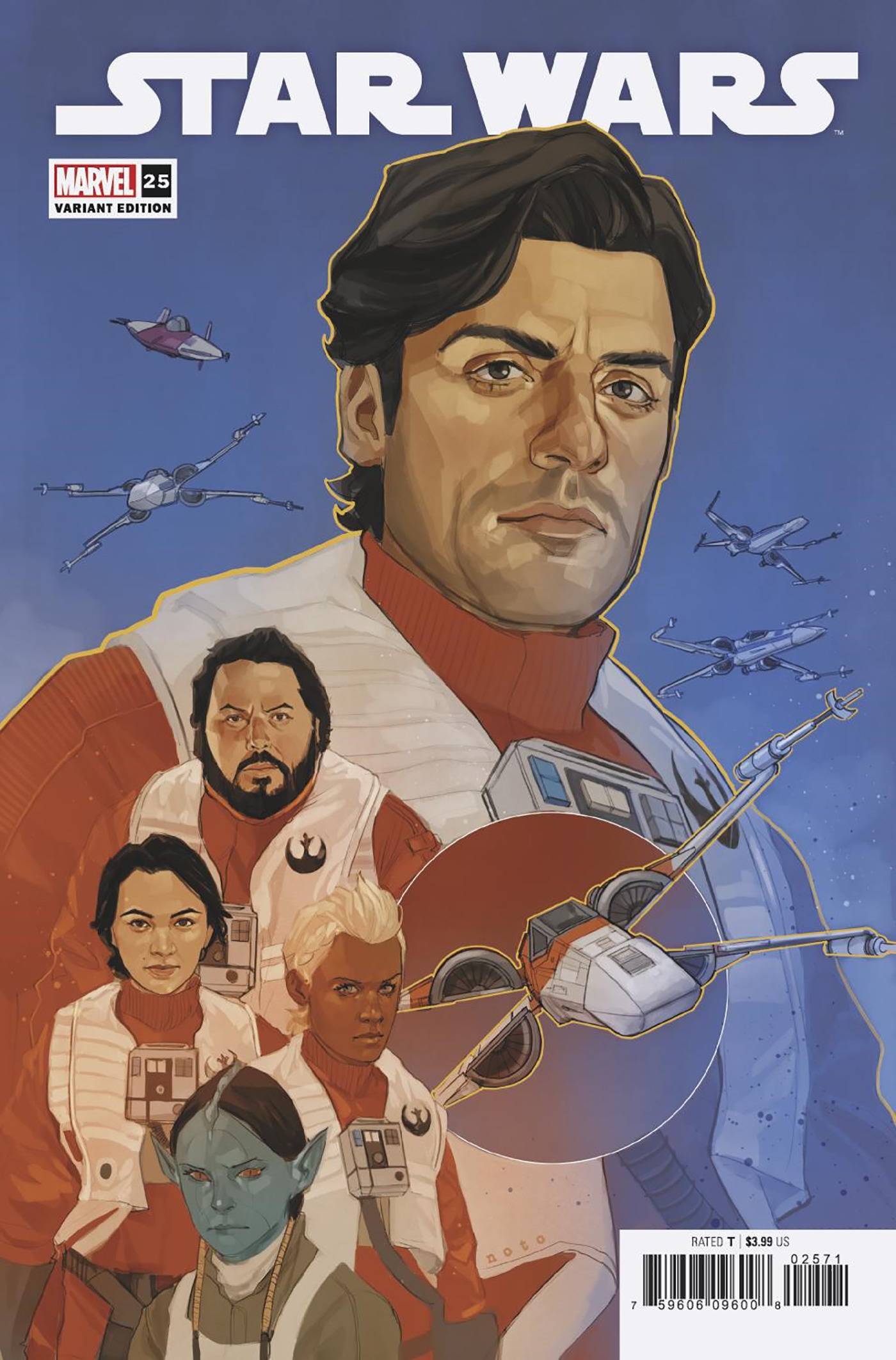 MARVEL PRH COMIC BOOK VF/NM STAR WARS #25 NOTO VARIANT