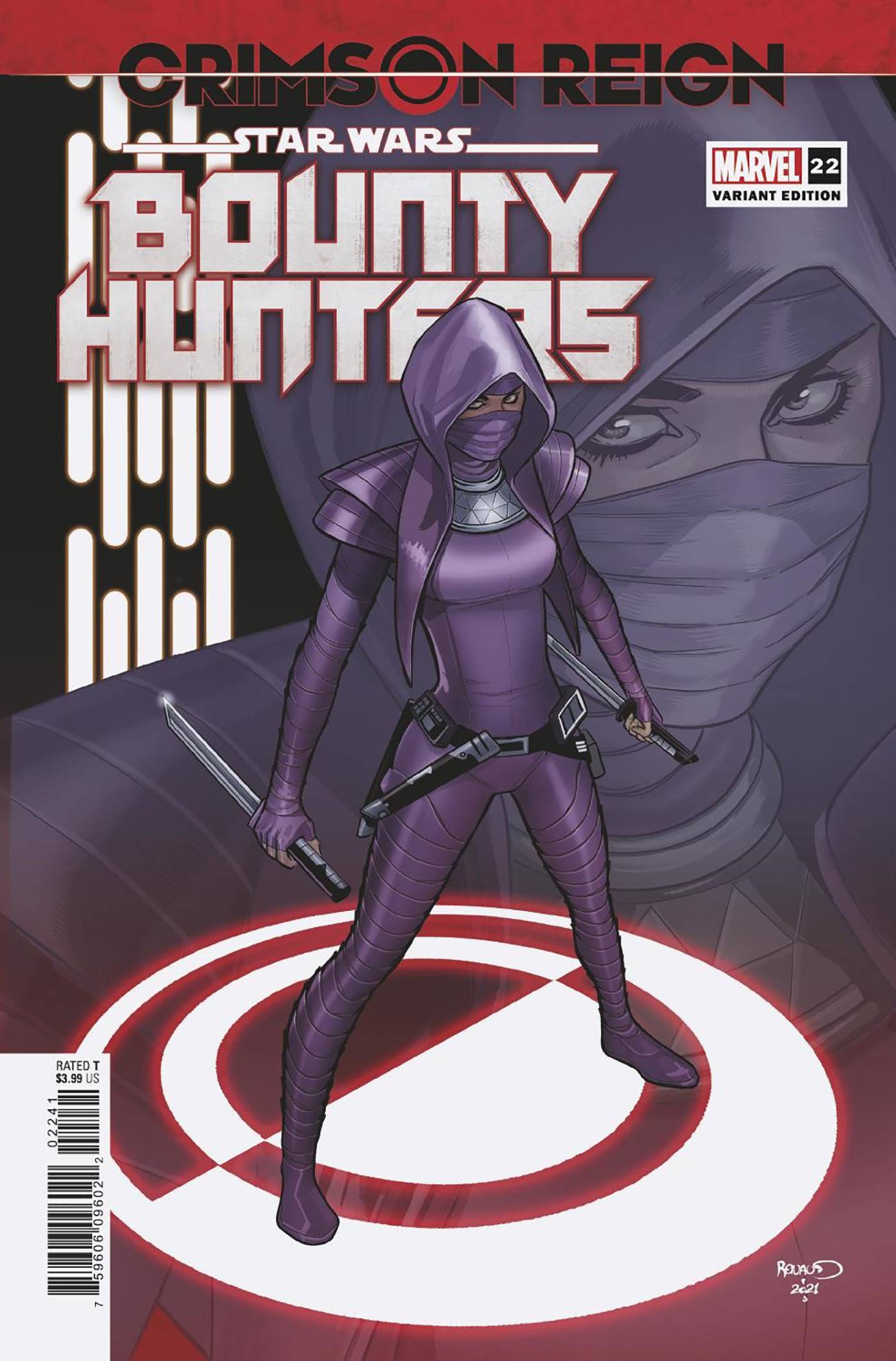 MARVEL PRH COMIC BOOK VF/NM STAR WARS BOUNTY HUNTERS #22 RENAUD TRAITOR OF THE DAWN VARIANT